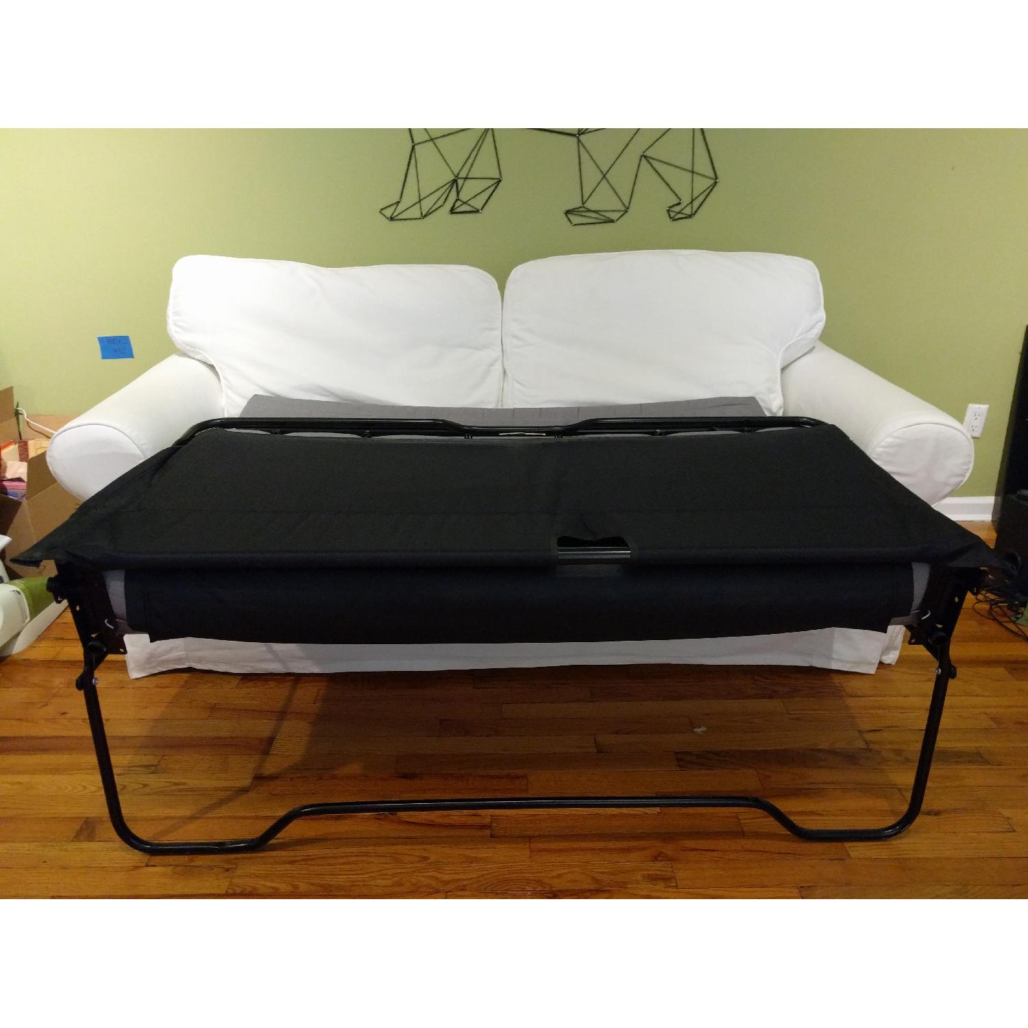 Ikea Ektorp White Sofa Bed AptDeco