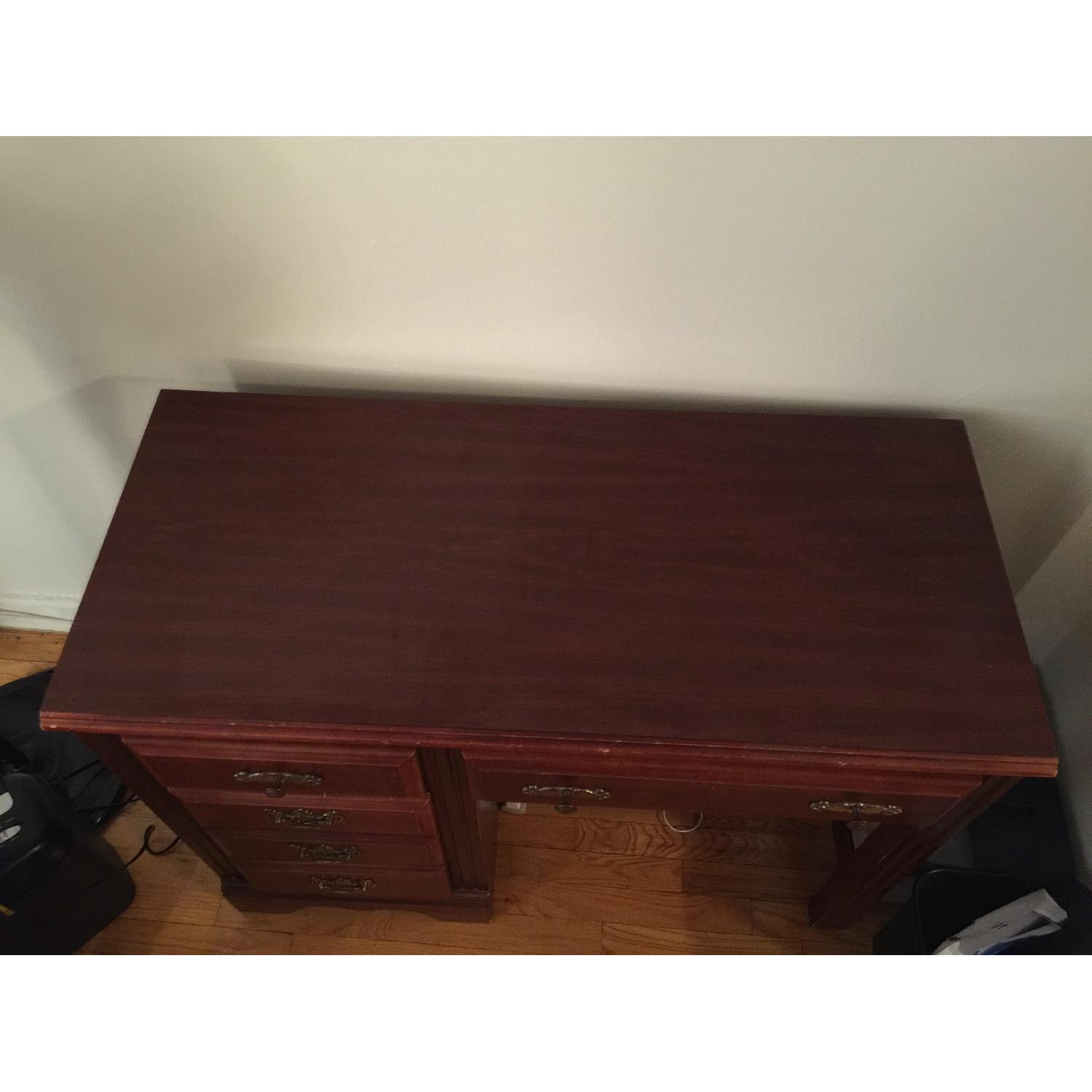 Vintage Broyhill Desk w/ Chair - AptDeco