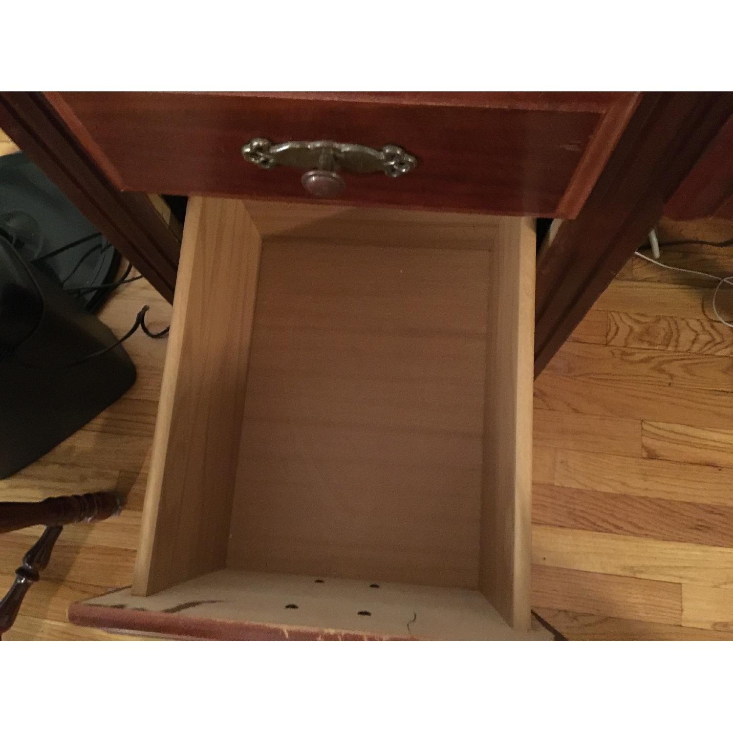 Vintage Broyhill Desk w/ Chair - image-9