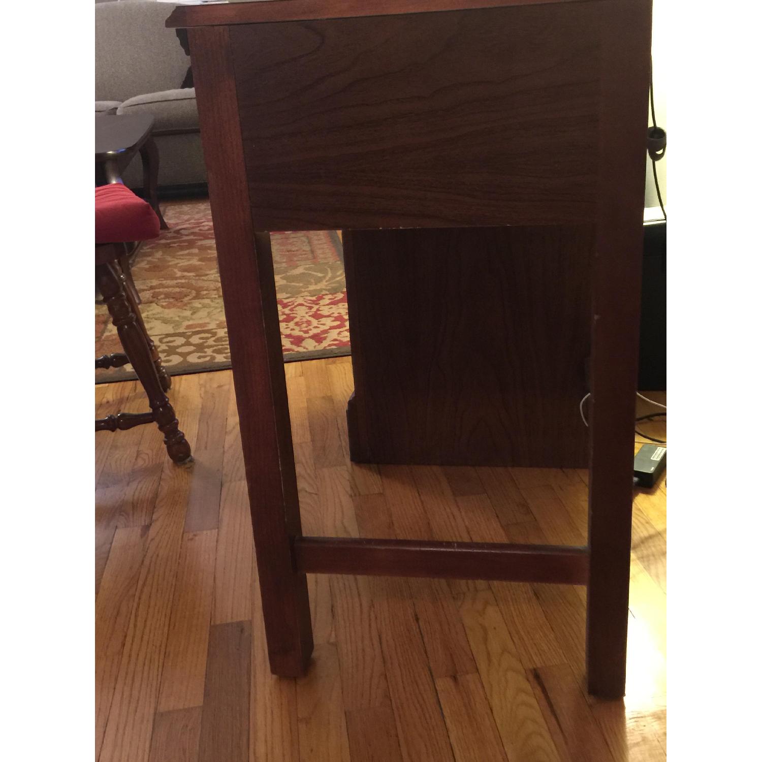 アンティークデスク　Broyhill Broyhill Sculptra Mid-Century Desk – Metro Eclectic