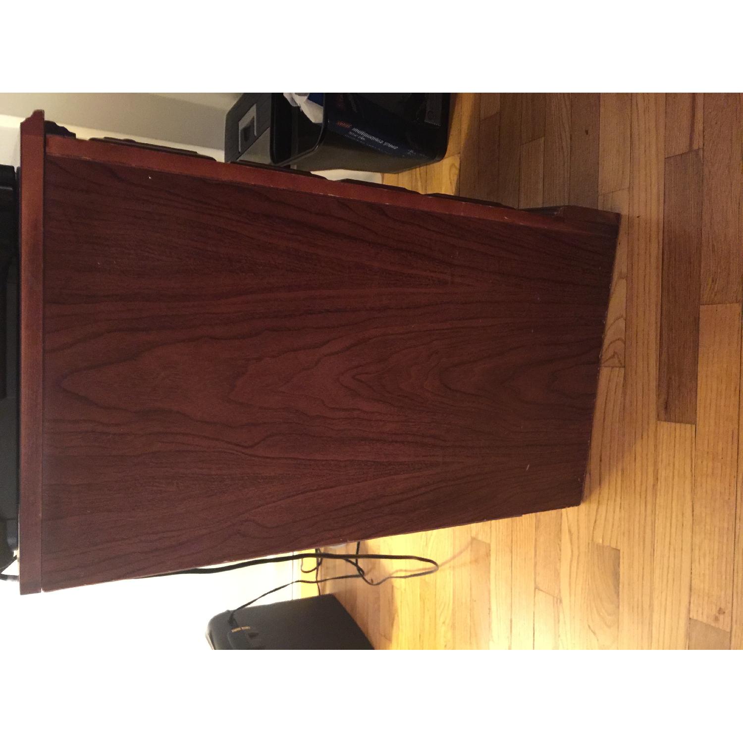 Vintage Broyhill Desk w/ Chair - image-22