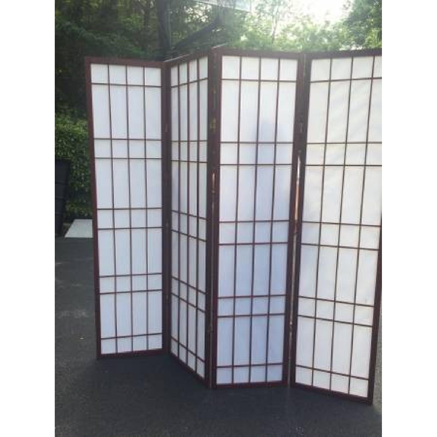 Oriental Shoji Screen/Room Divider AptDeco