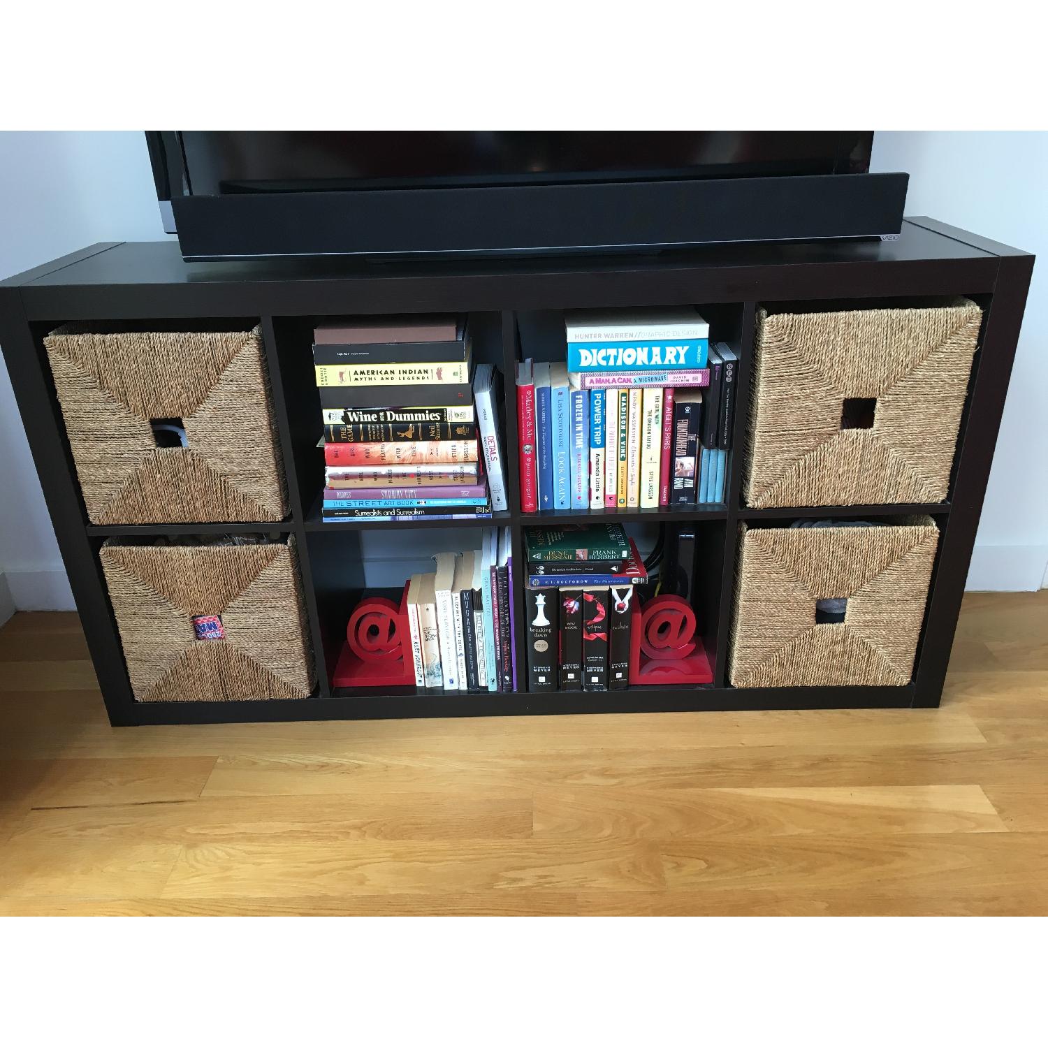 Ikea Bookcase/Media Storage Piece AptDeco
