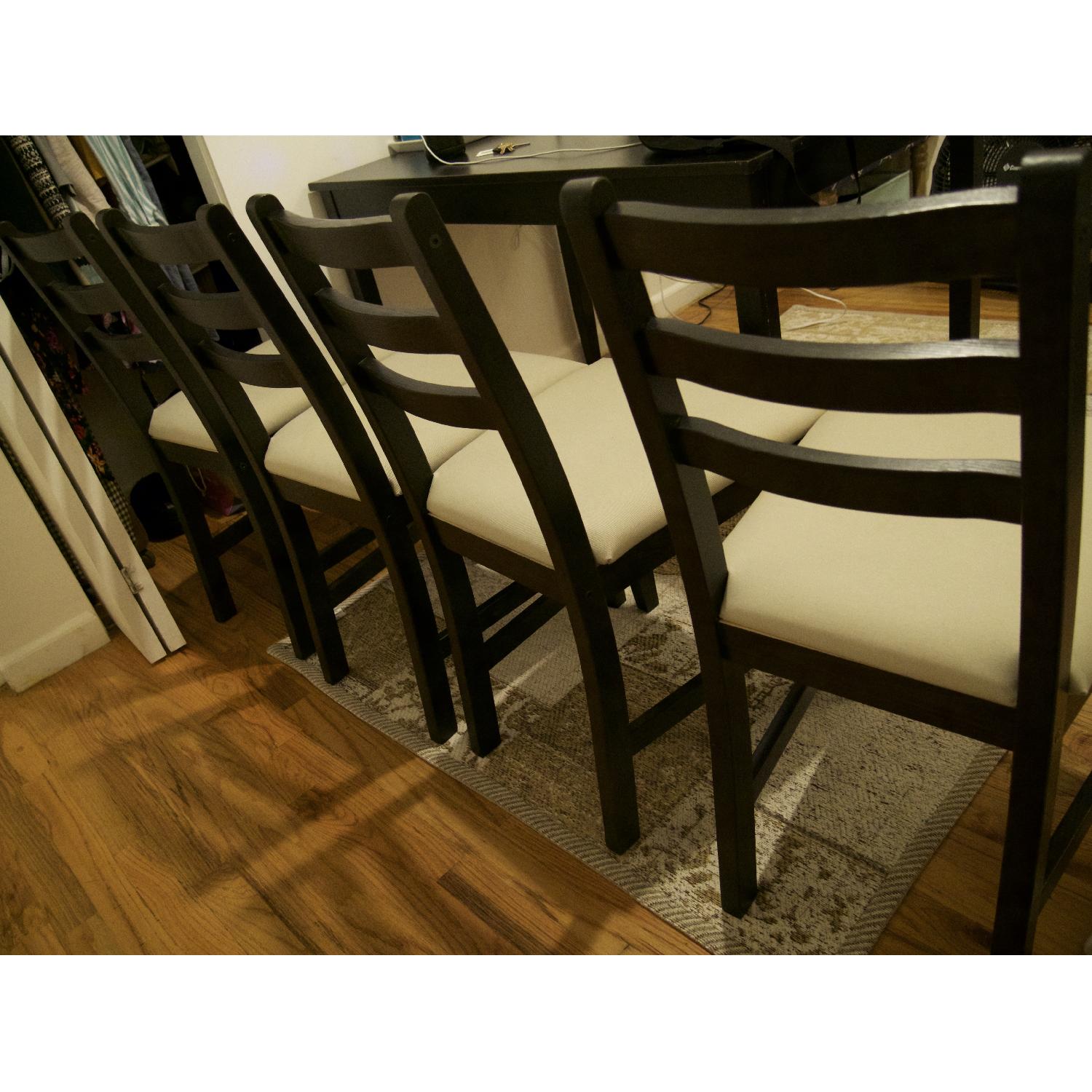 Ikea Lerhamn Dining Table w/ 4 Chairs - image-3