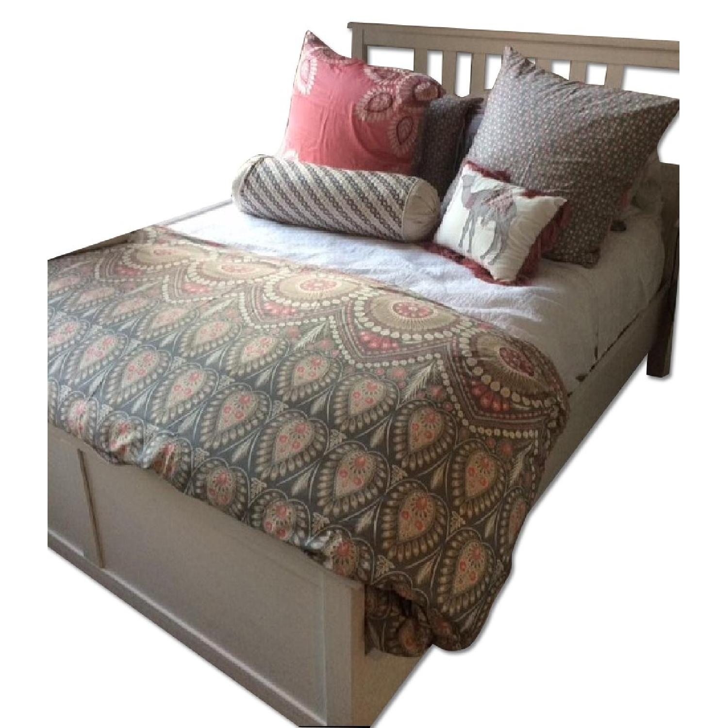 Ikea Hemnes Queen Size Bed Frame AptDeco