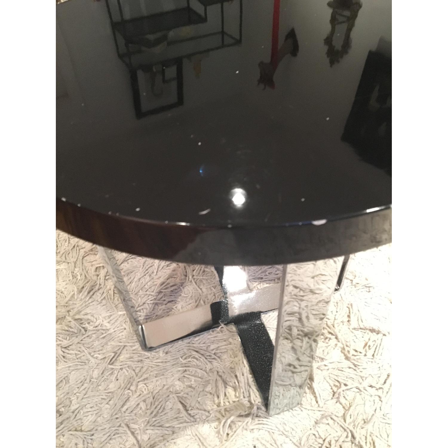 Black Lacquer Side Table - image-2