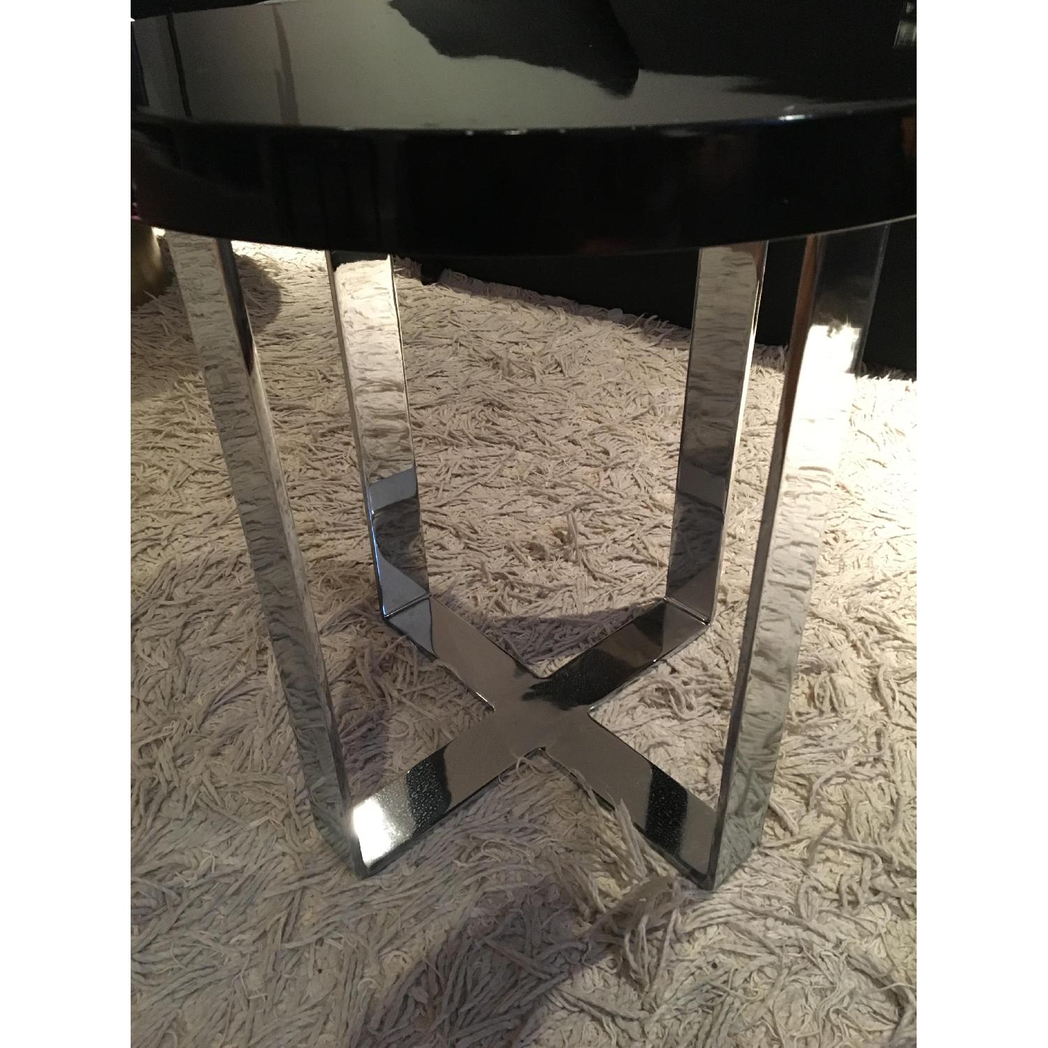 Black Lacquer Side Table - image-4