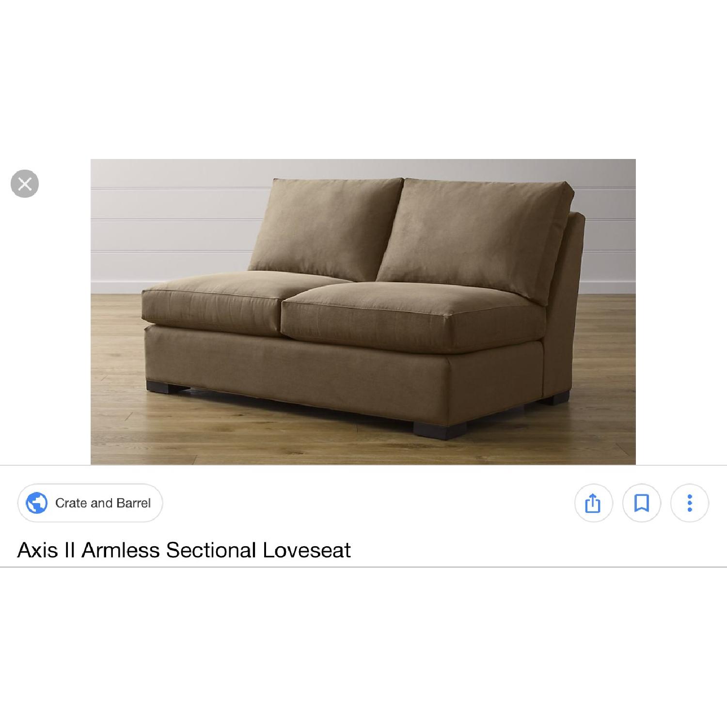 LoveSac Sactionals 2 Seater Sofa - image-0