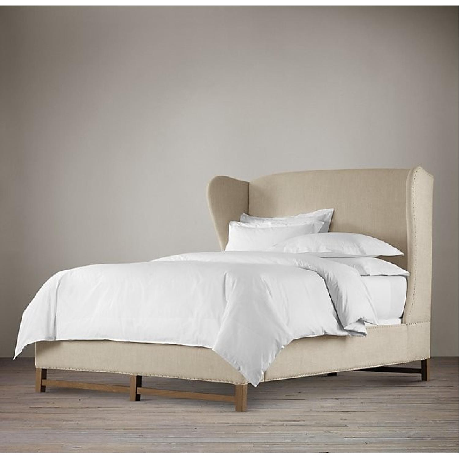 Restoration Hardware French Wing Bed - image-5