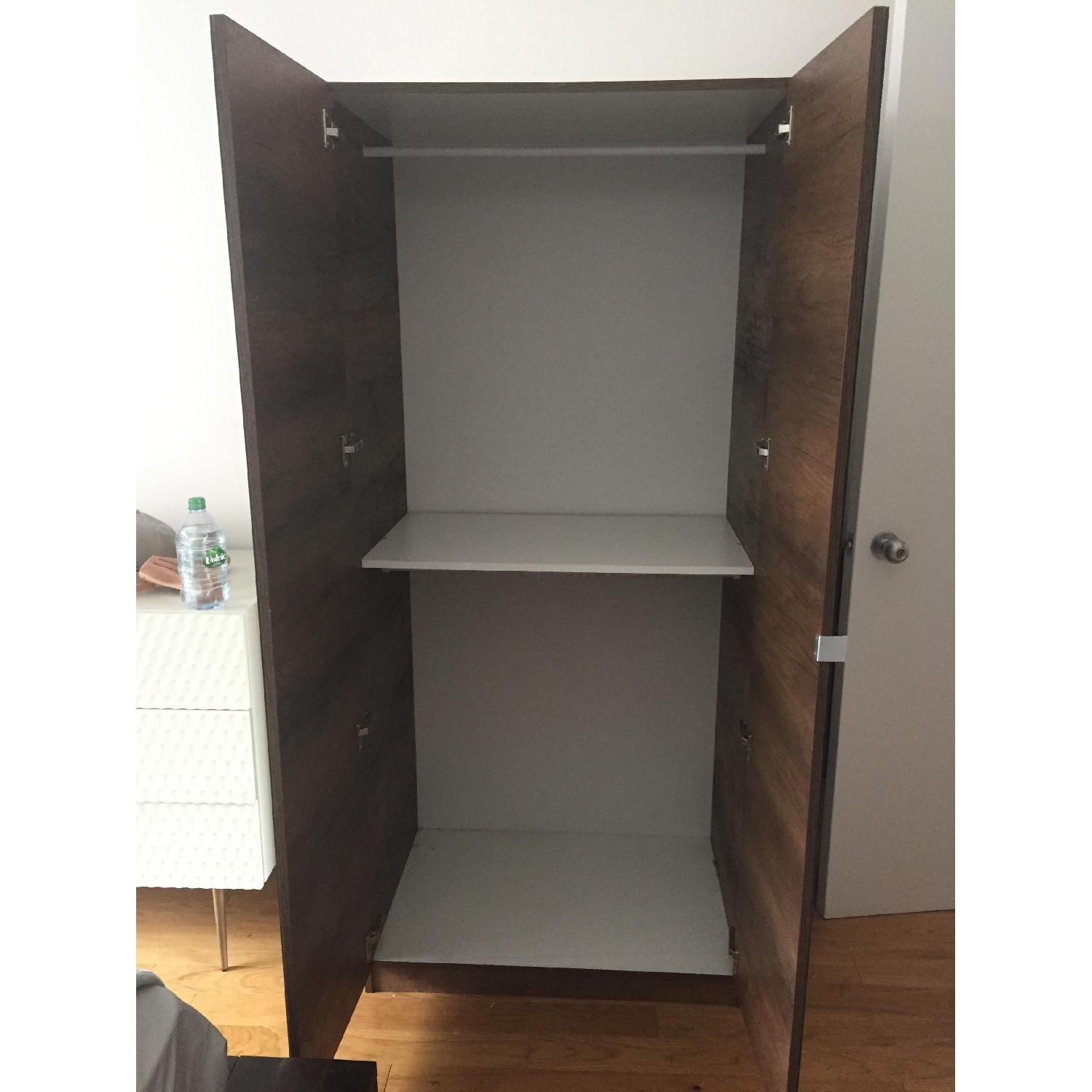 Contempo Space Double-Hanging Mirrored Wardrobe - image-3