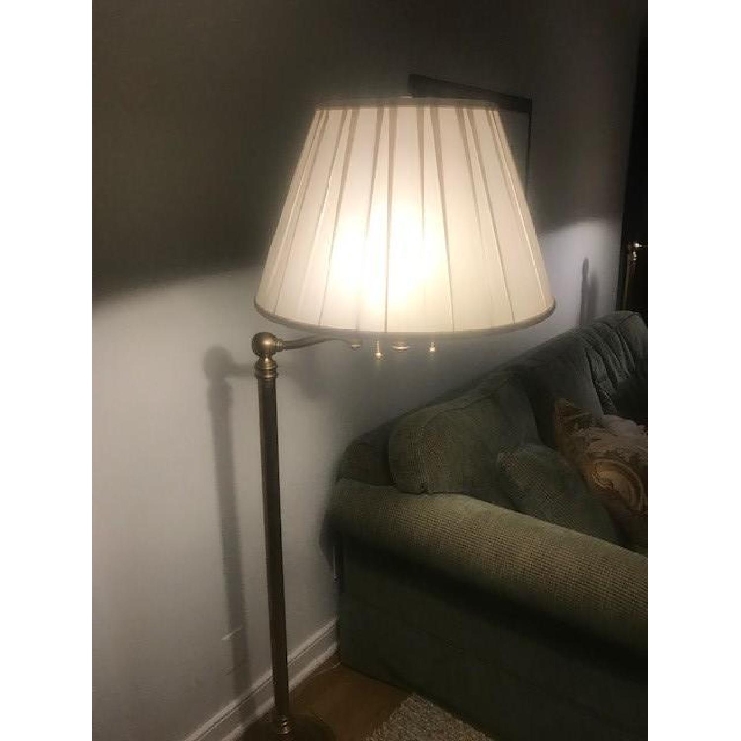 Ralph Lauren Brass Floor Lamps - image-1