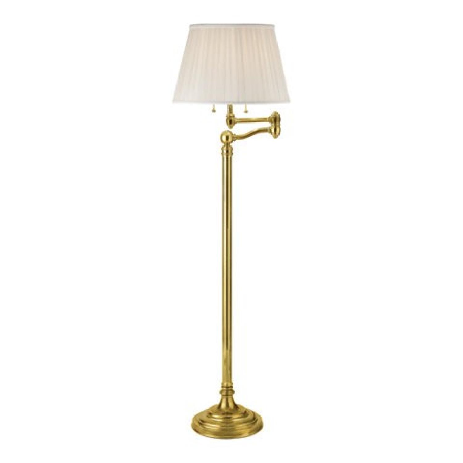 Ralph Lauren Brass Floor Lamps - image-5