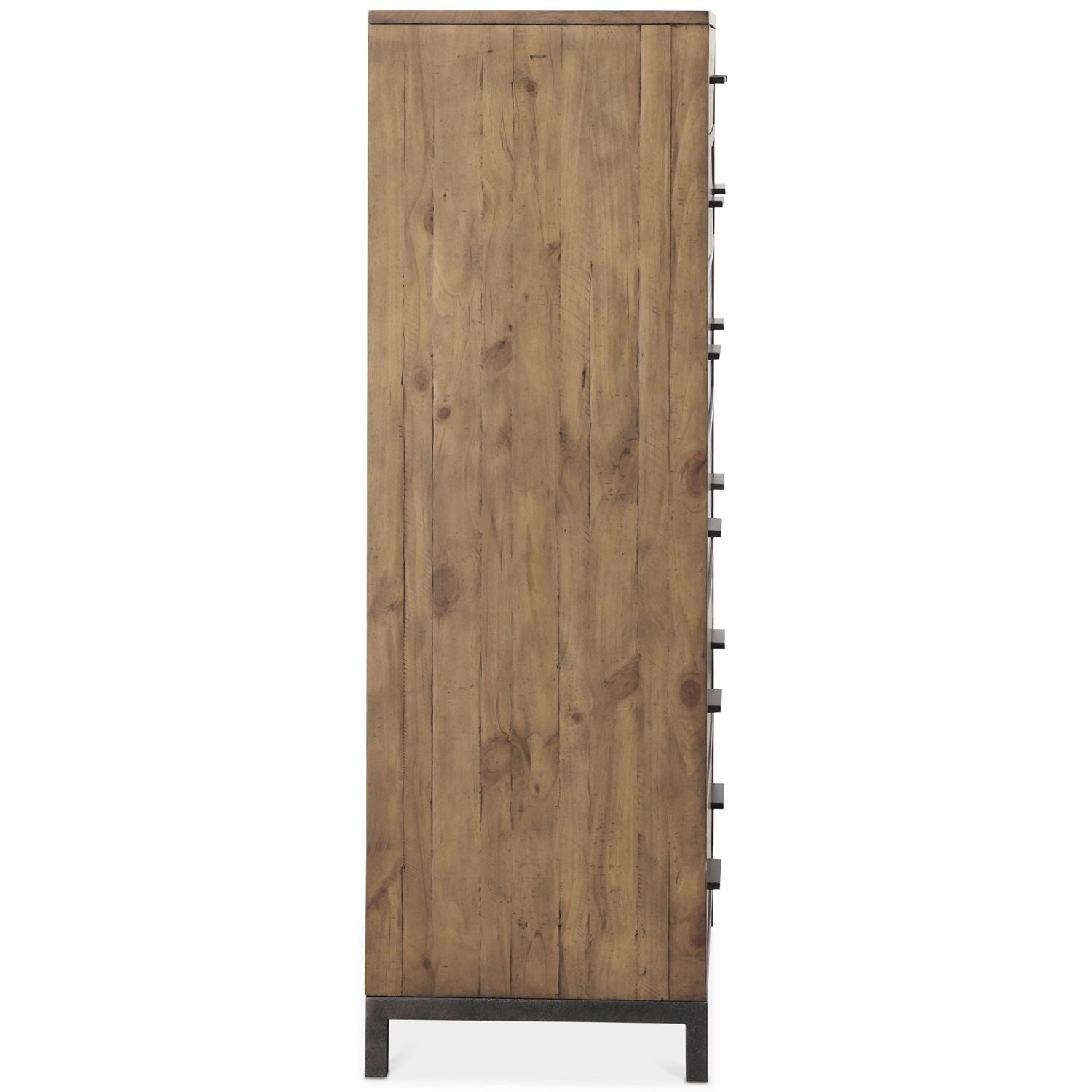 Macy's Gatlin Rust 6 Drawer Dresser - image-1