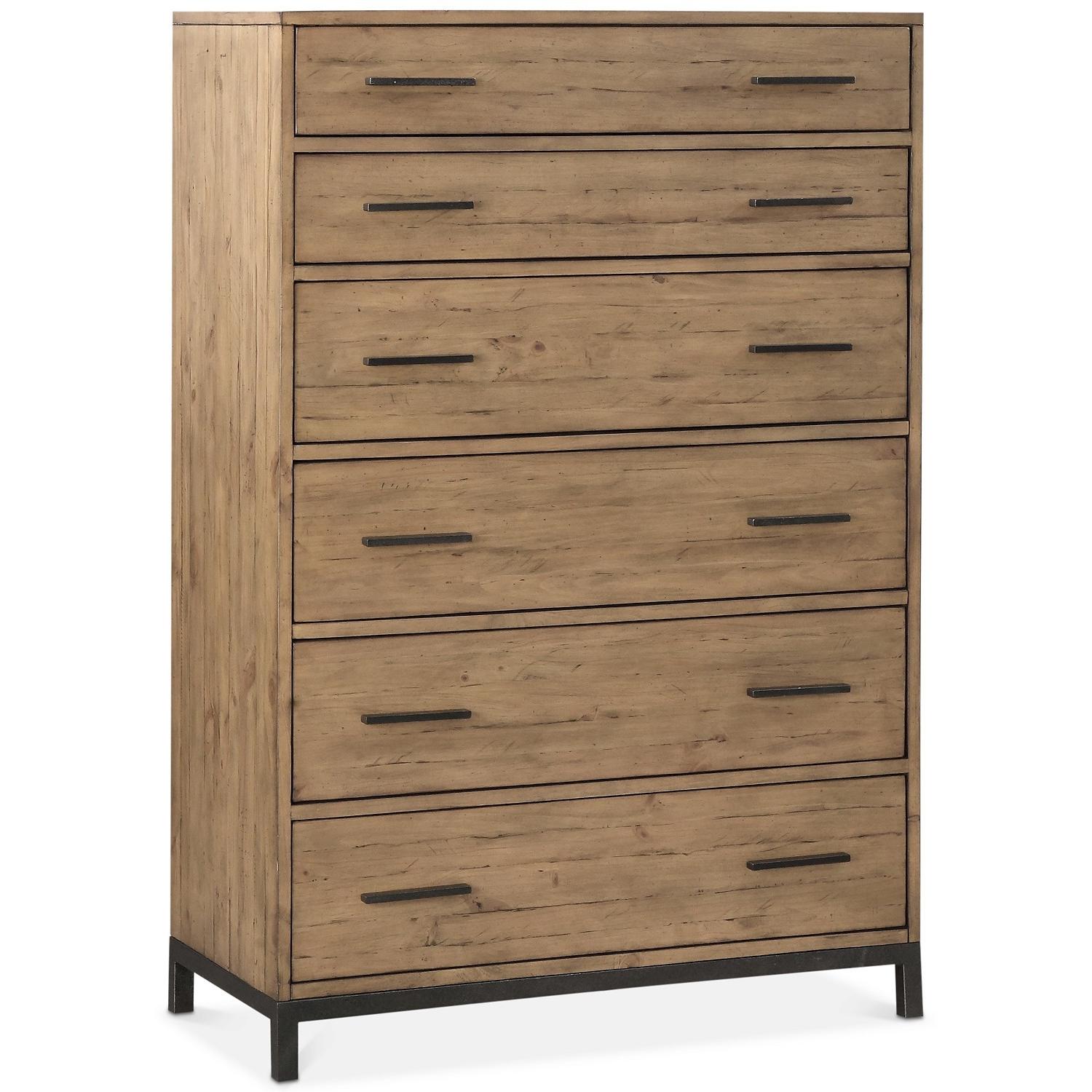 Macy's Gatlin Rust 6 Drawer Dresser - image-2