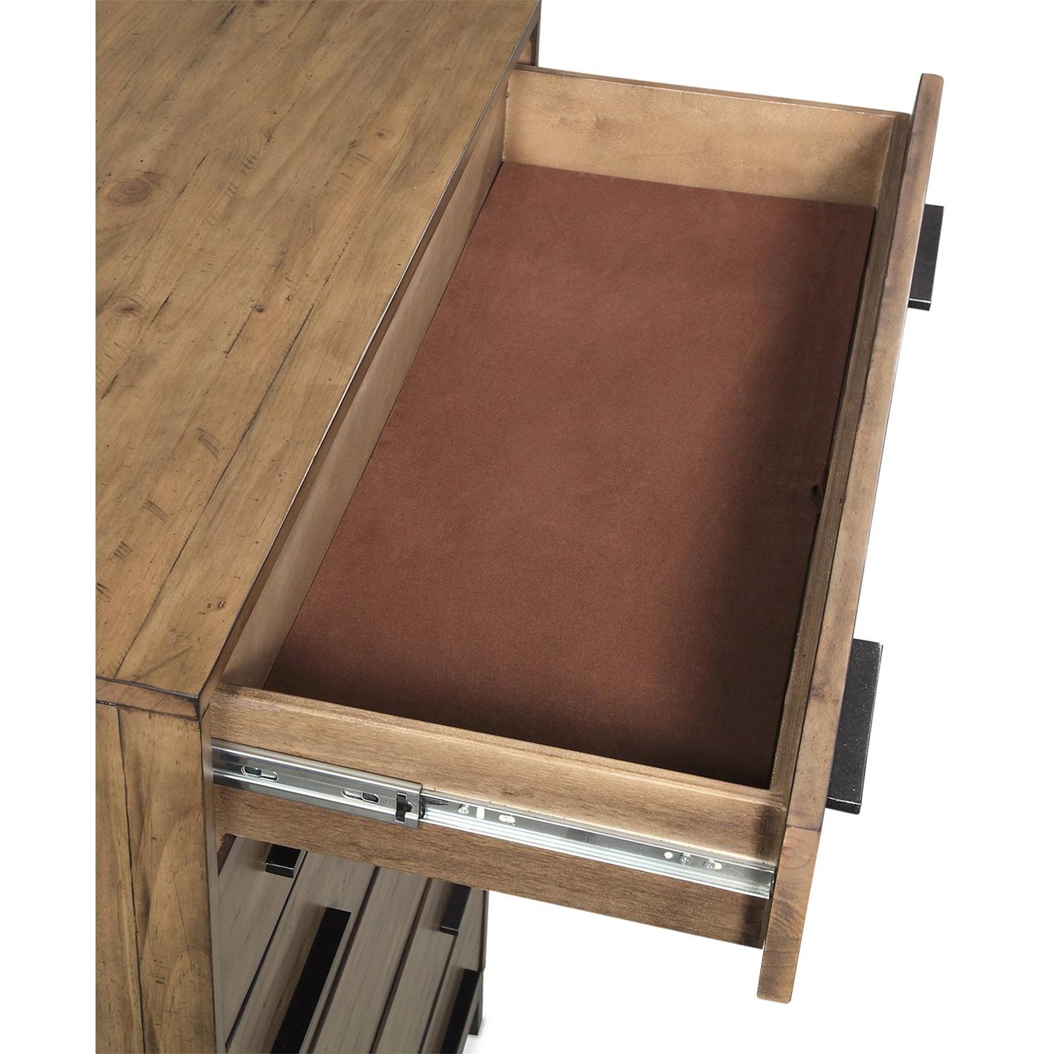 Macy's Gatlin Rust 6 Drawer Dresser - image-4