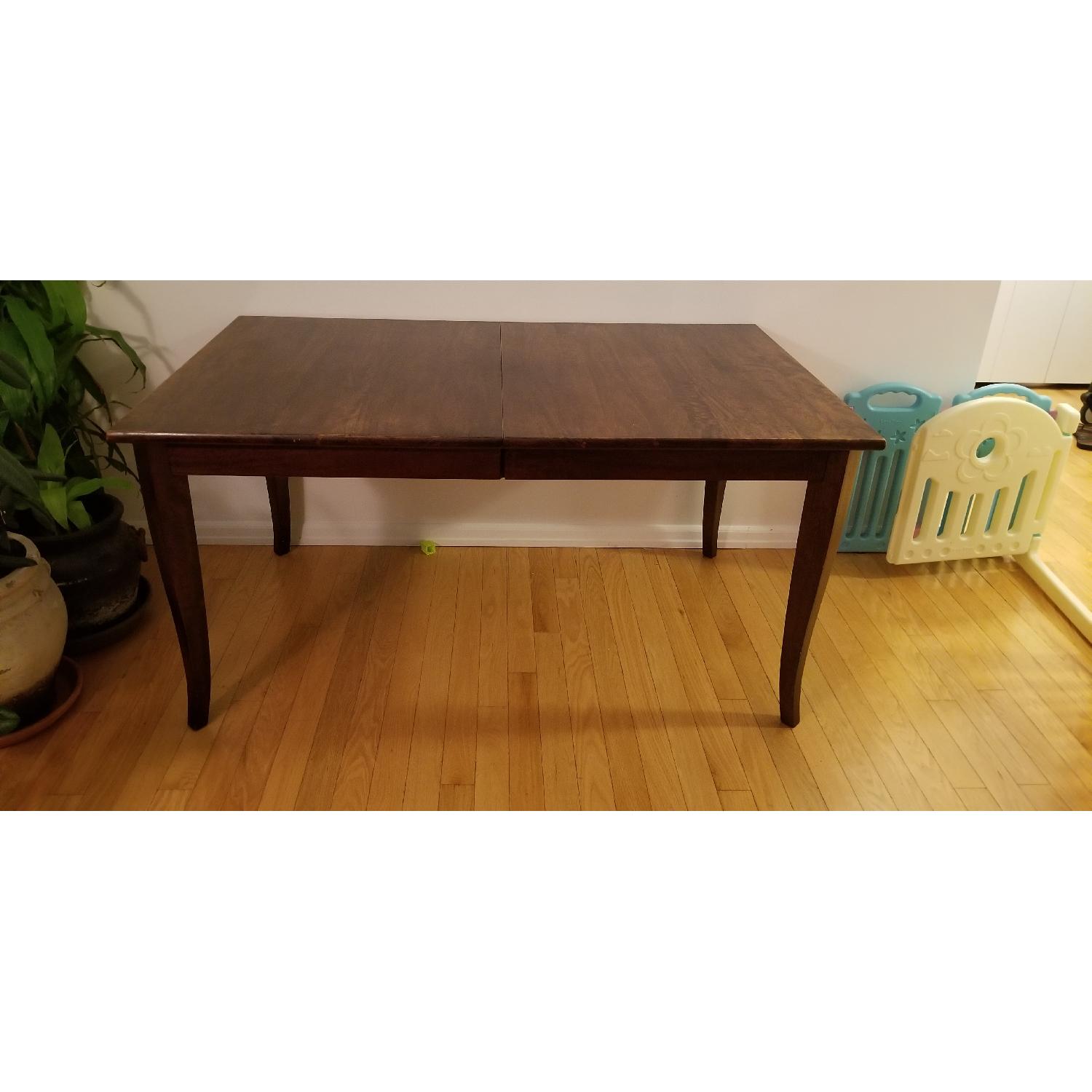 Crate & Barrel Cabria Dining Table AptDeco