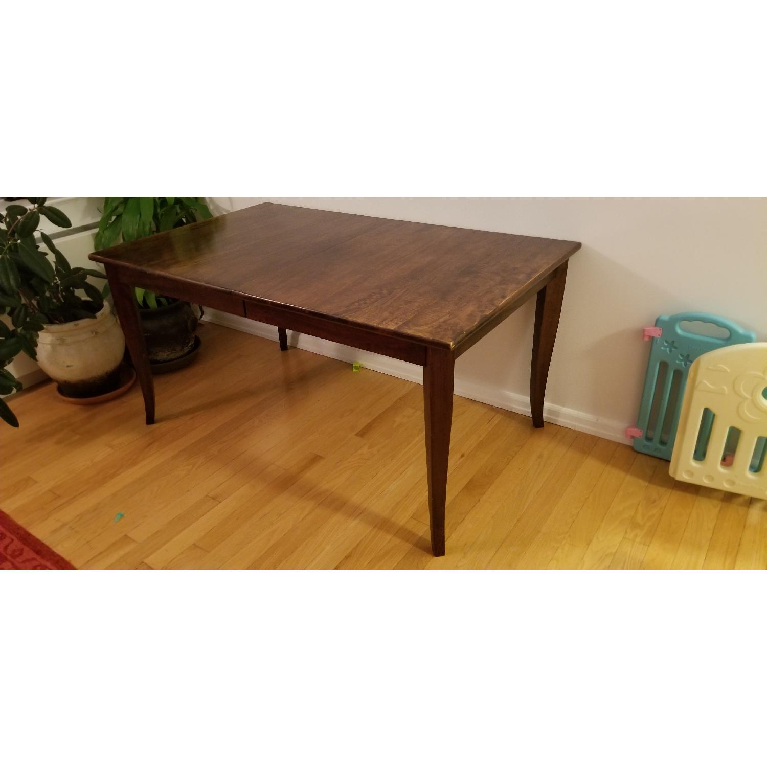 Crate & Barrel Cabria Dining Table AptDeco