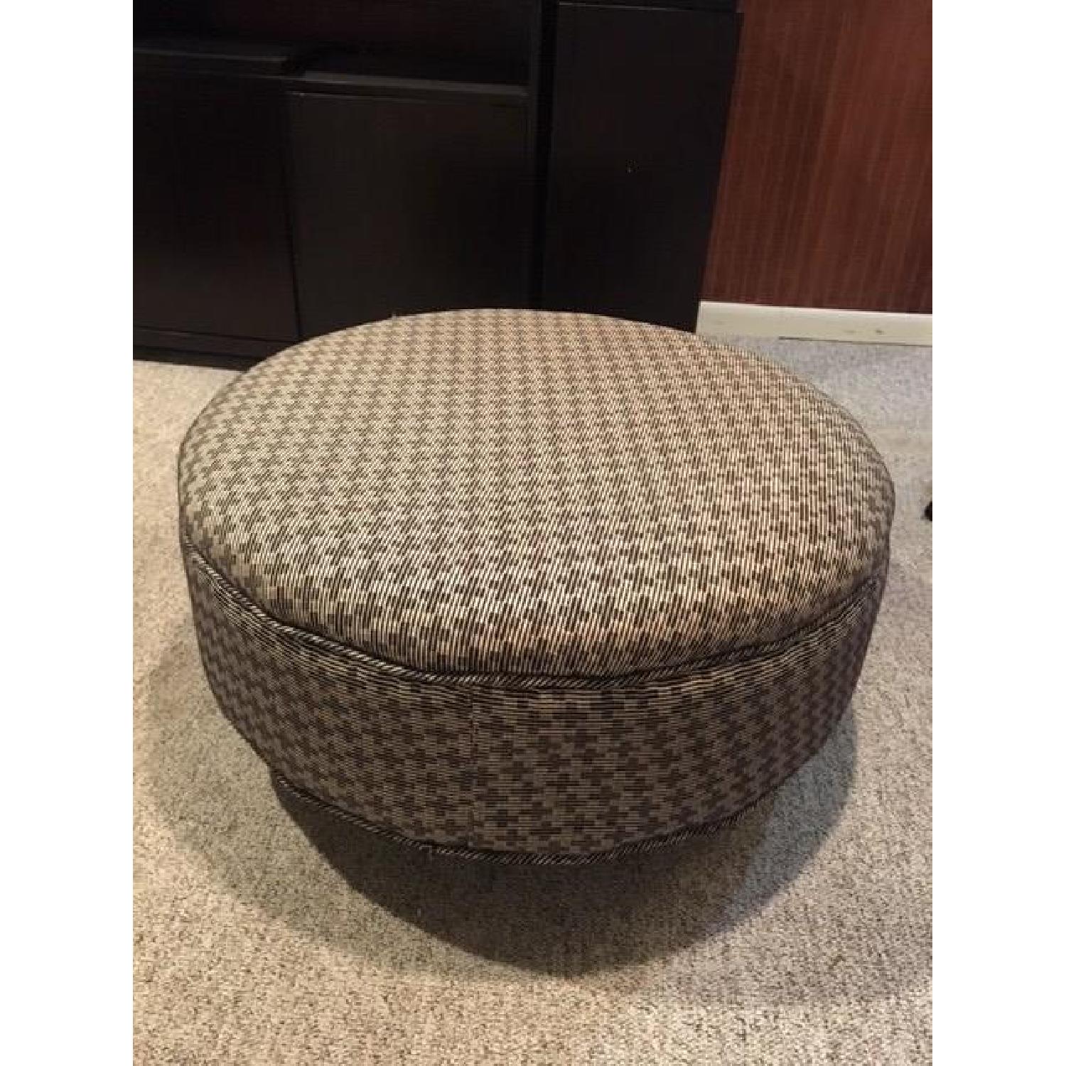 Patterned Ottoman - image-3