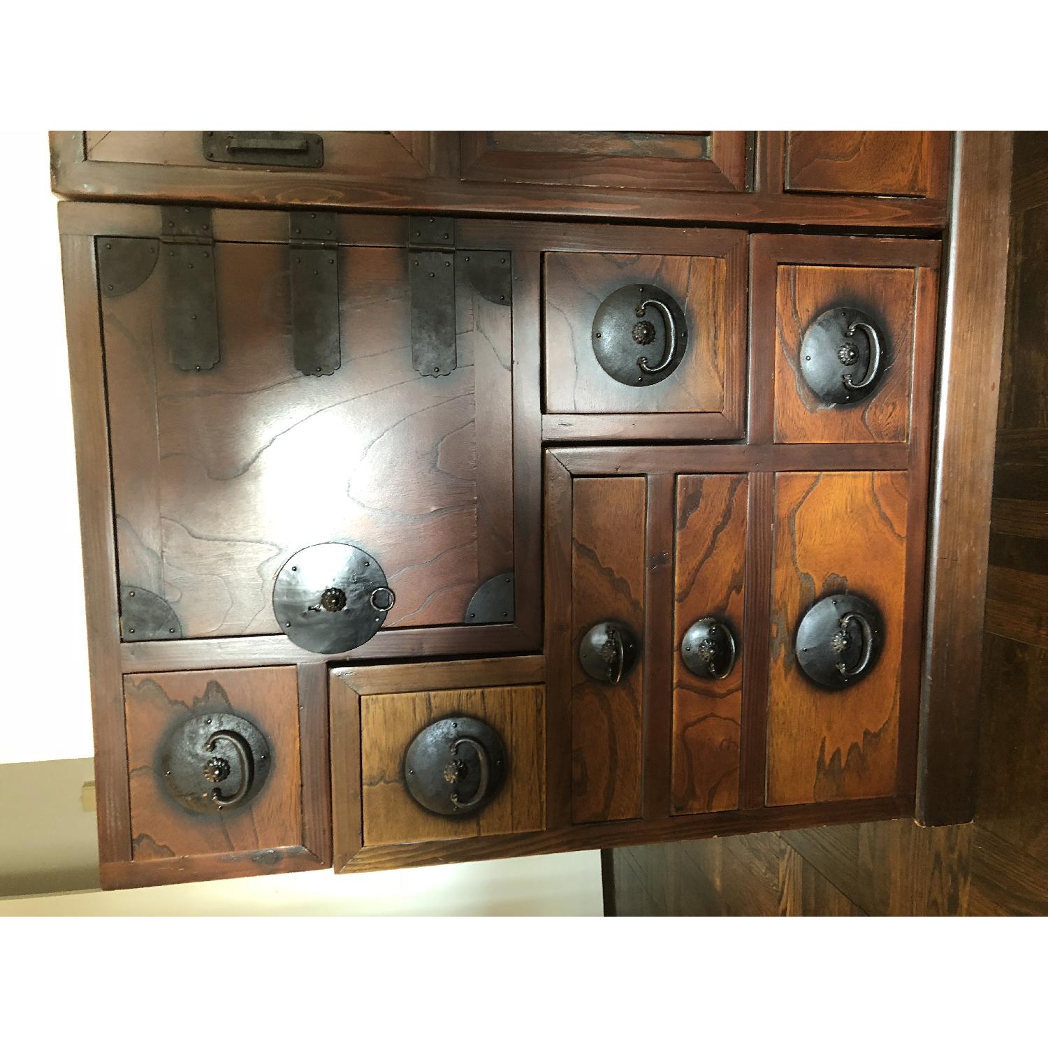Antique Japanese Step Tansu AptDeco