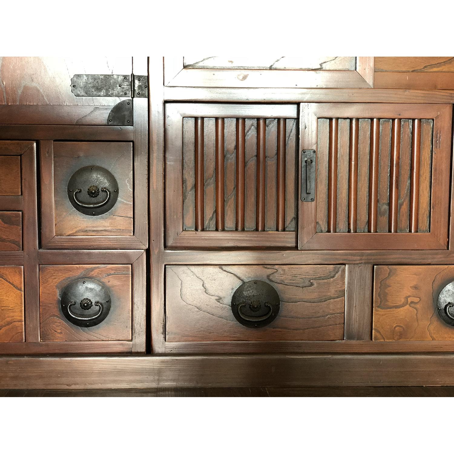 Antique Japanese Step Tansu AptDeco