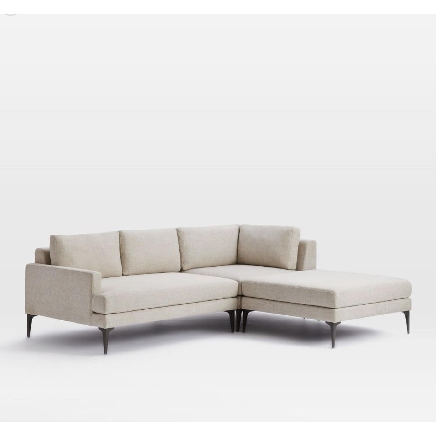 West Elm Andes 3-Piece Sectional Sofa - image-7