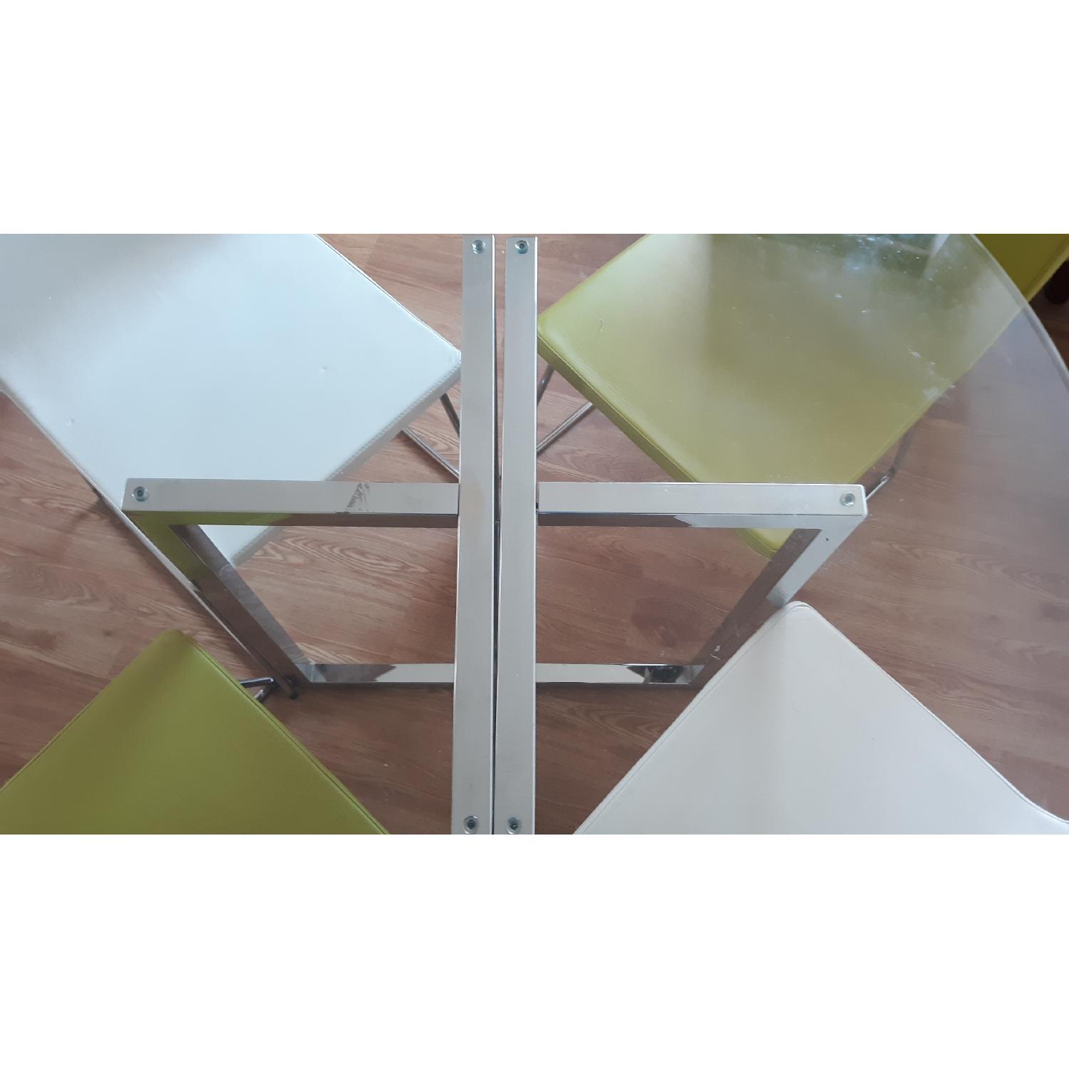 CB2 Glass Dining Table - image-3