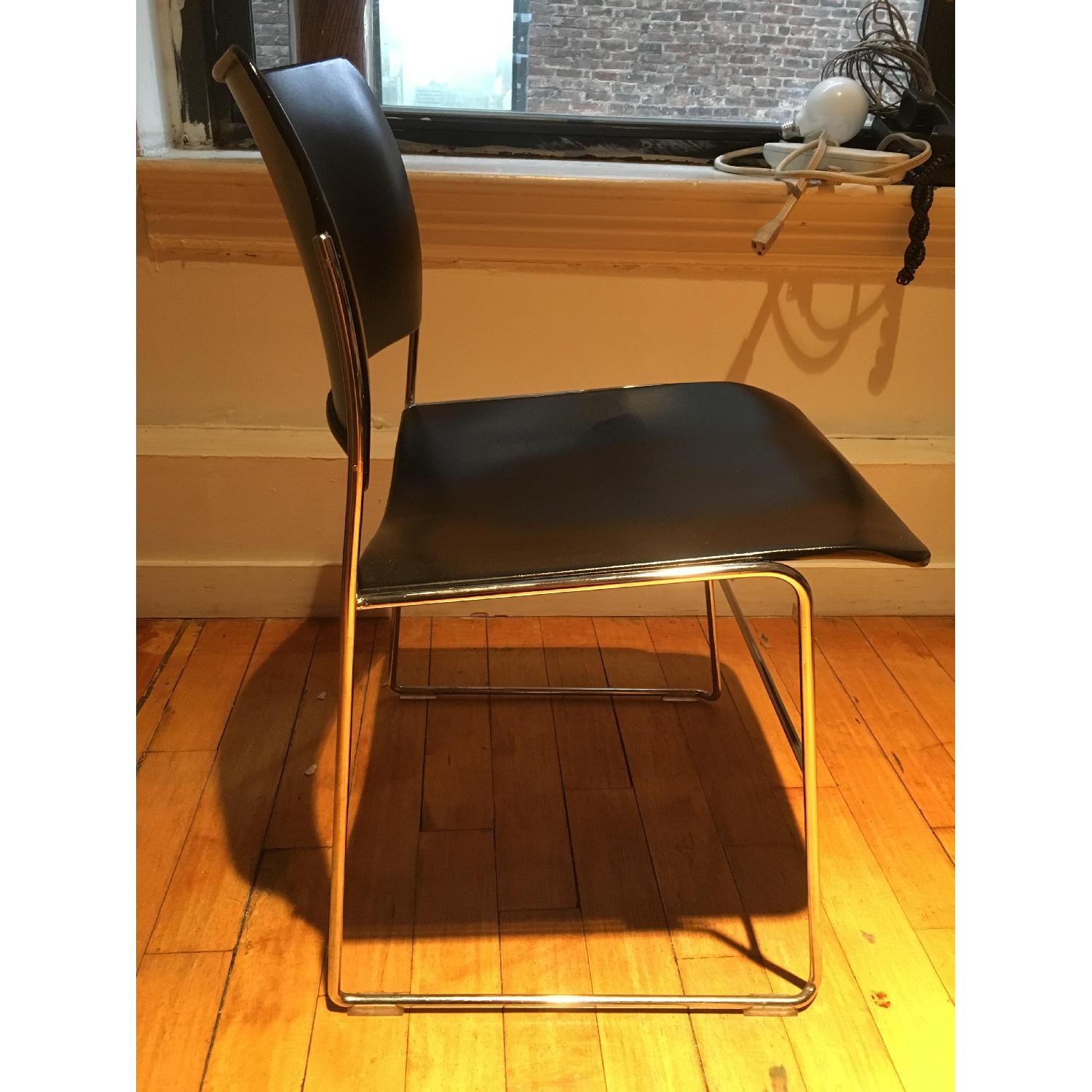 David Rowland 40/4 Chairs in Black - image-3