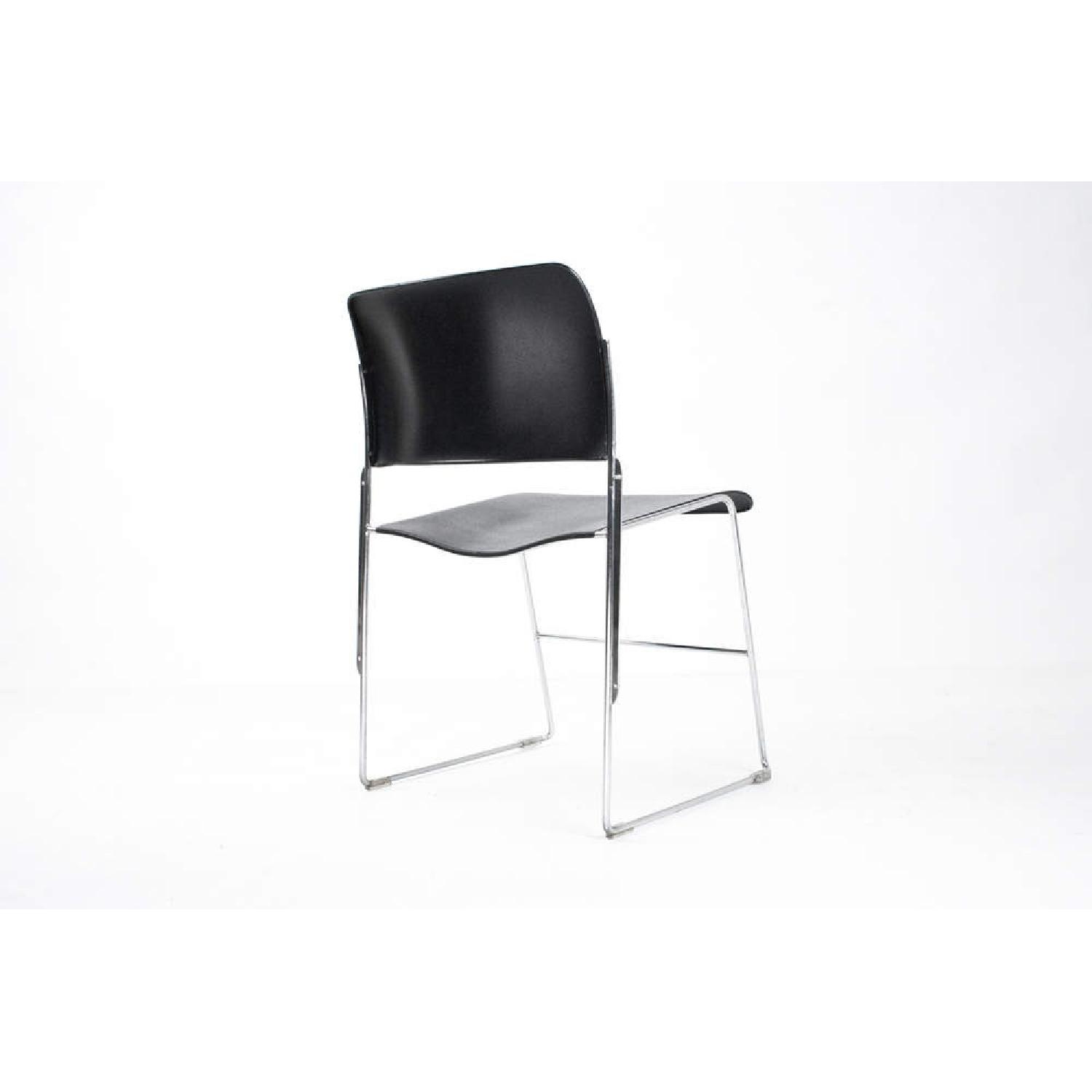 David Rowland 40/4 Chairs in Black - image-4