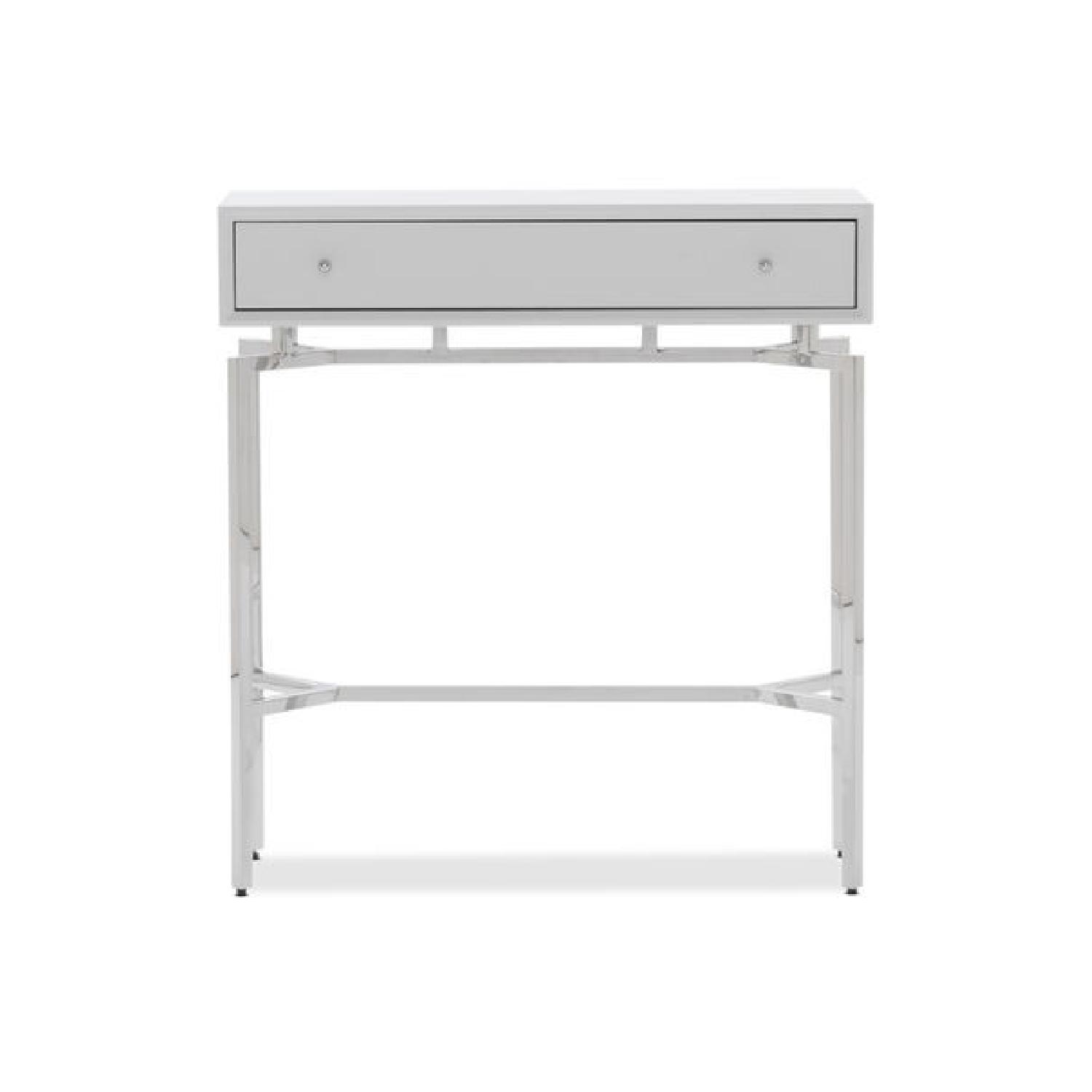 Mitchell Gold + Bob Williams Ming Console in White - image-3