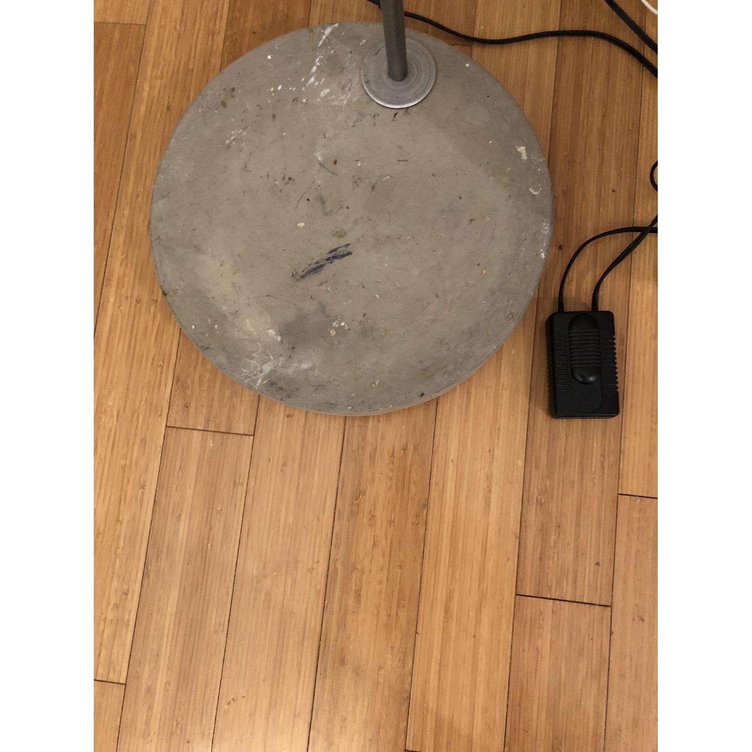 CB2 Dimmable Arching Floor Lamp w/ Concrete Base - image-4