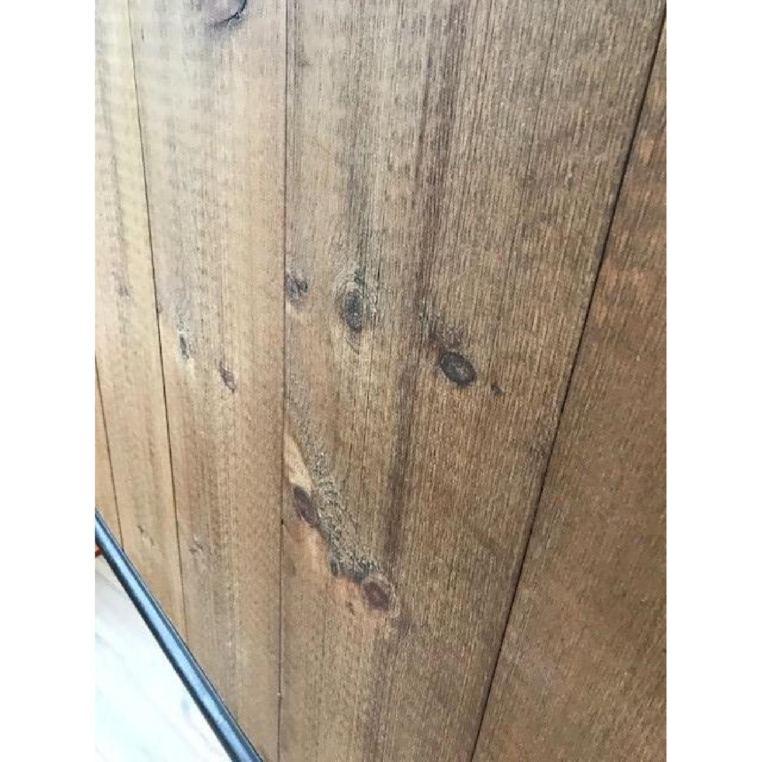 Handcrafted Wood & Metal King Headboard - image-4