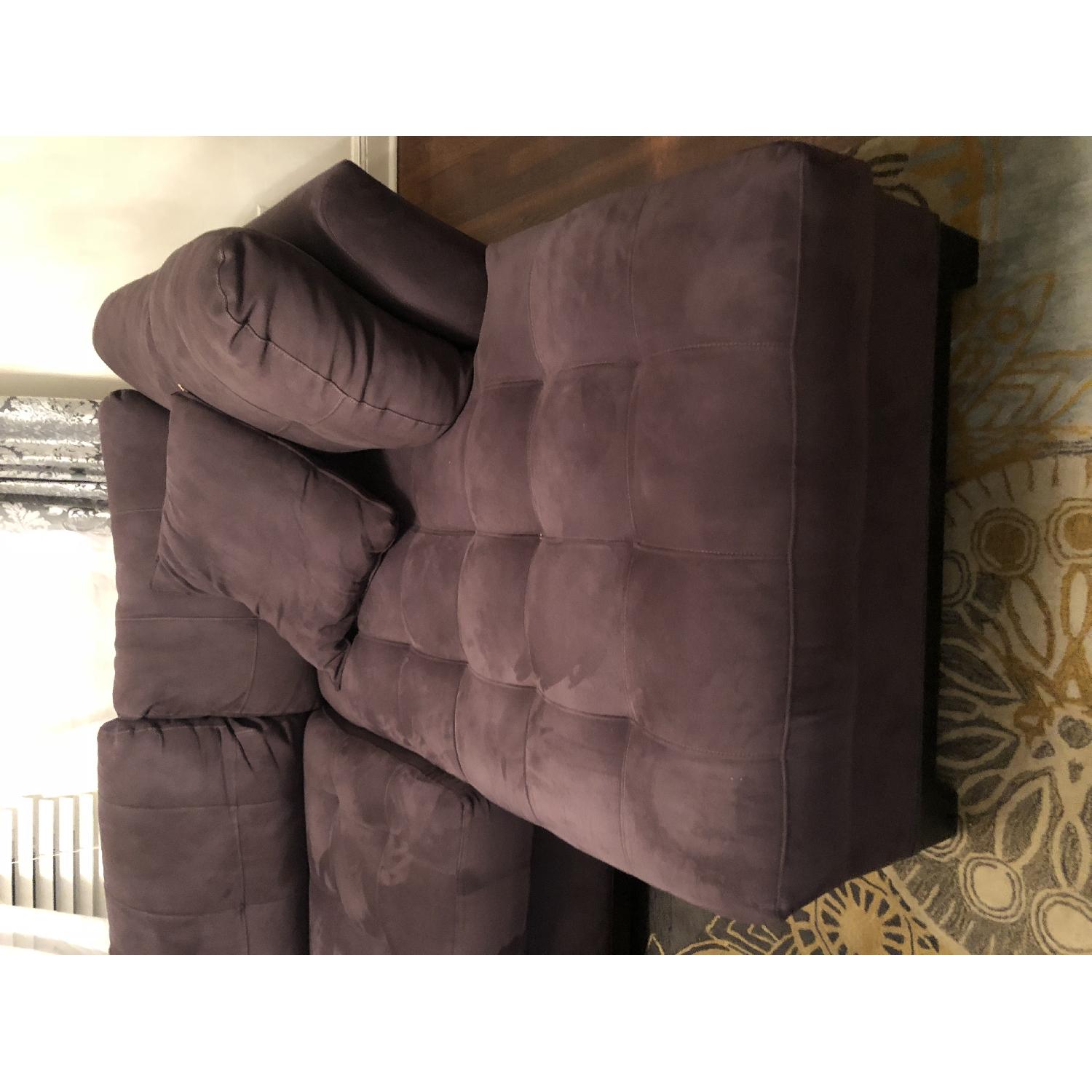 Raymour & Flanigan Metropolis 4 Piece Sectional Sofa - image-2