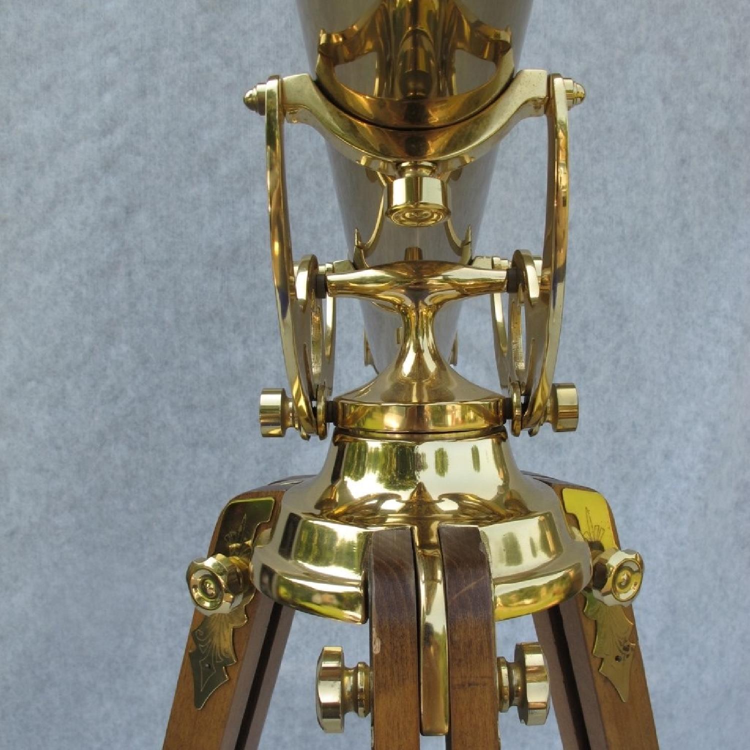 Baush & Lomb Limited Edition Brass Telescope - image-8