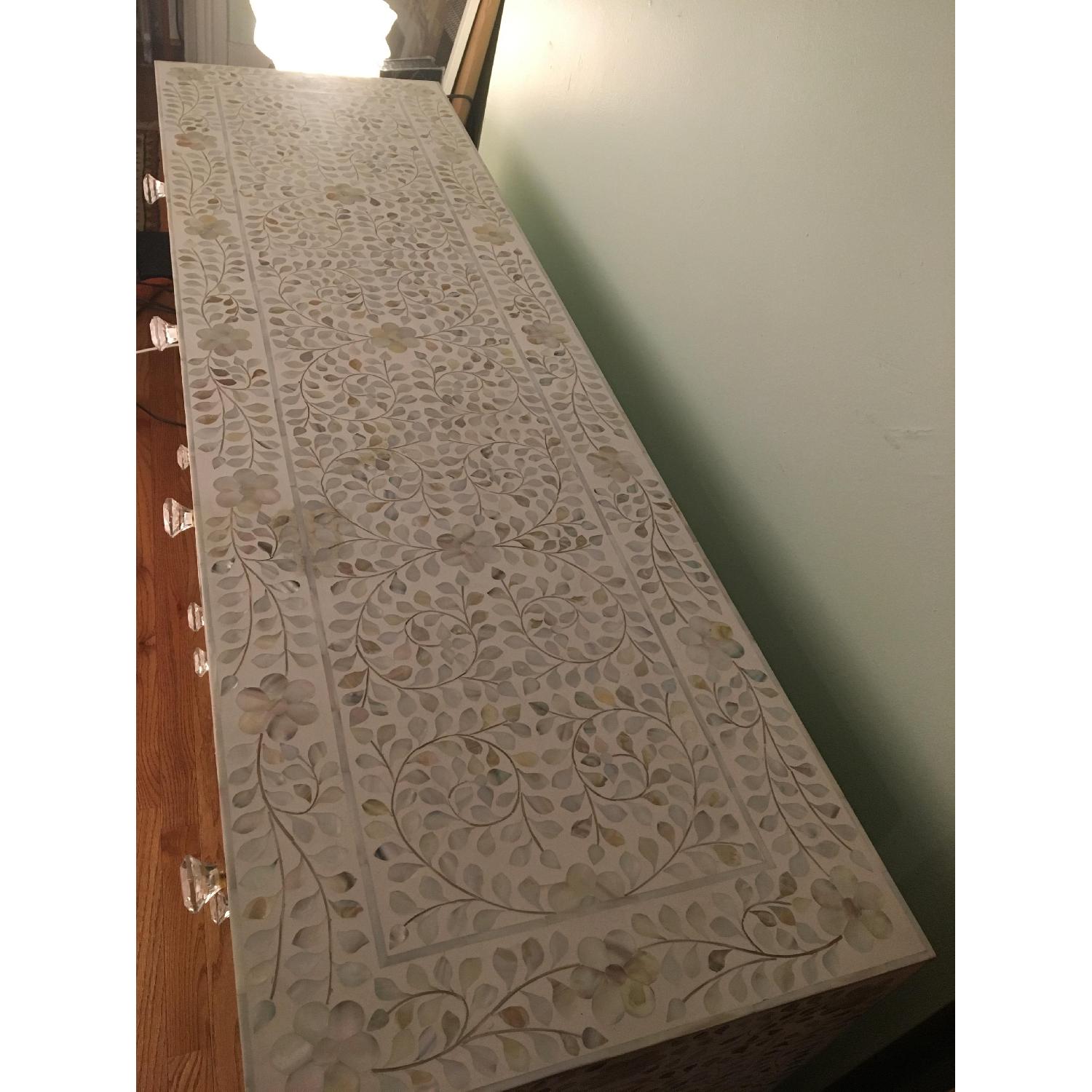 ABC Carpet and Home Sideboard w/ Mother of Pearl Inlay - image-4