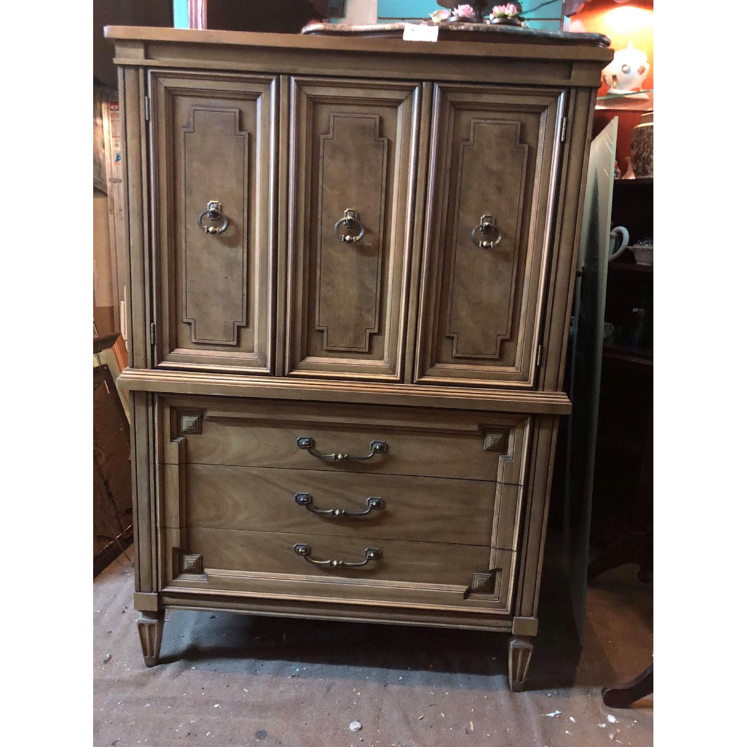 Thomasville Furniture Vintage 1970s Solid Wood Dresser - image-4