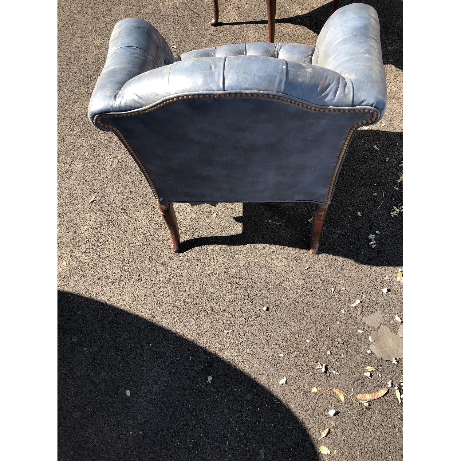 Blue Leather Chair - image-2