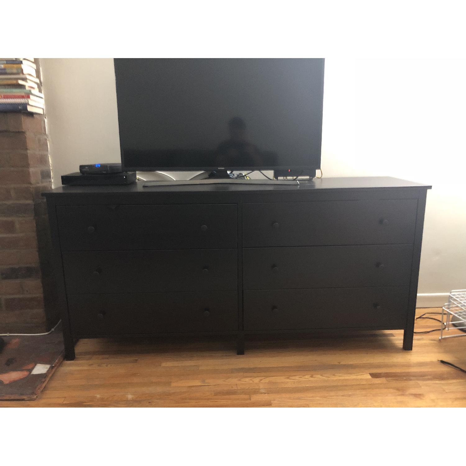 Ikea Koppang 6-Drawer Dresser in Black-Brown - image-2