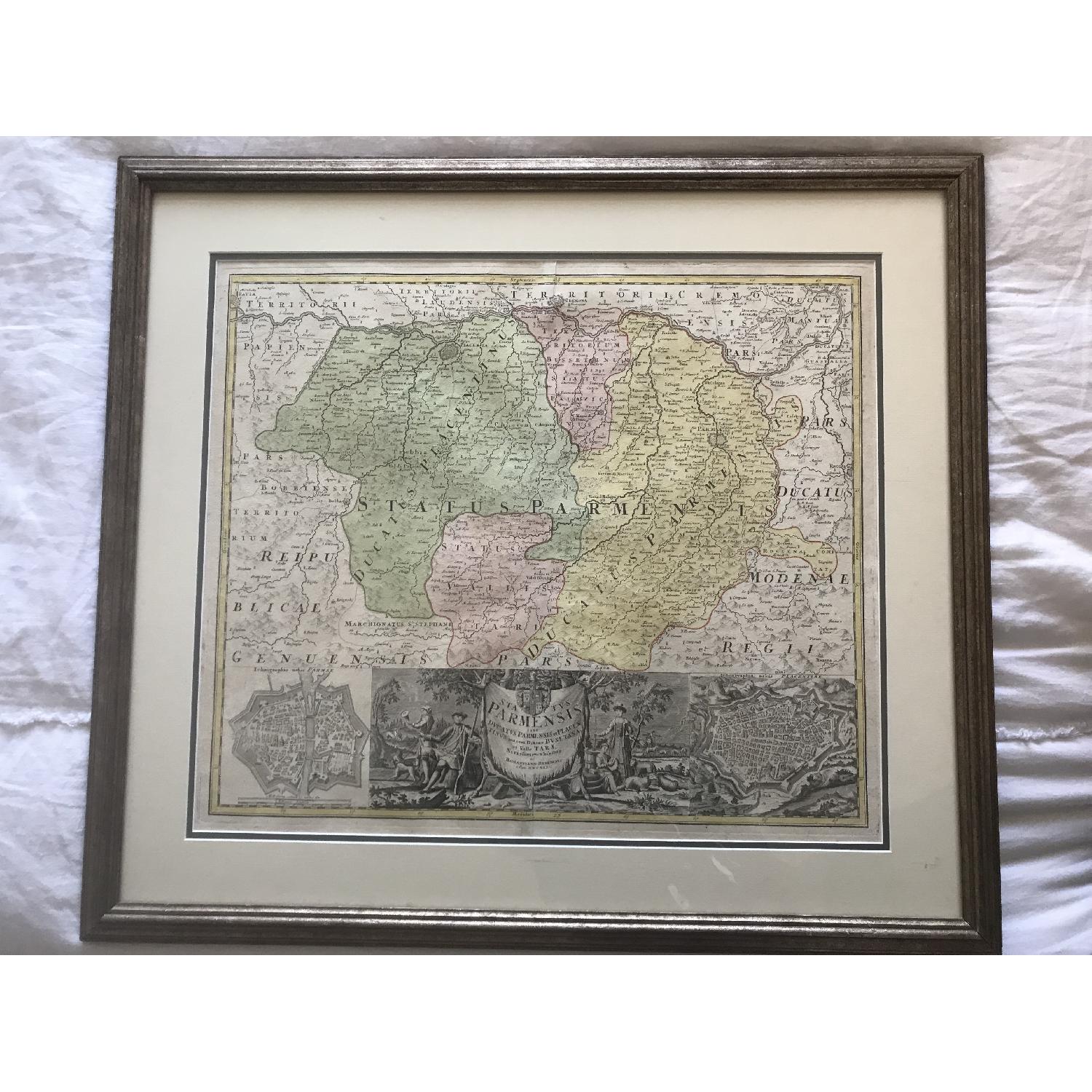 Original 1731 Map of Parma - image-1