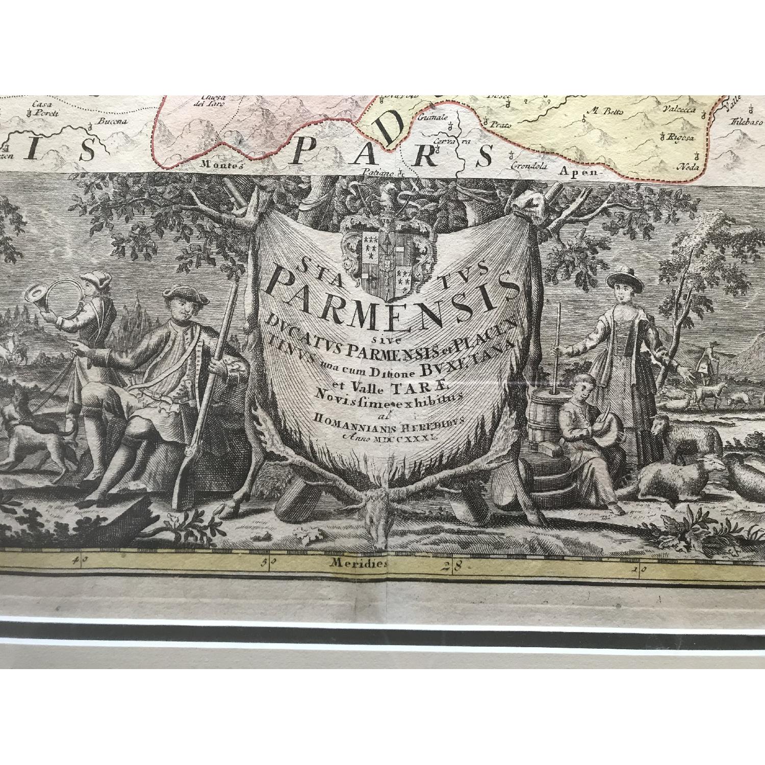 Original 1731 Map of Parma - image-4