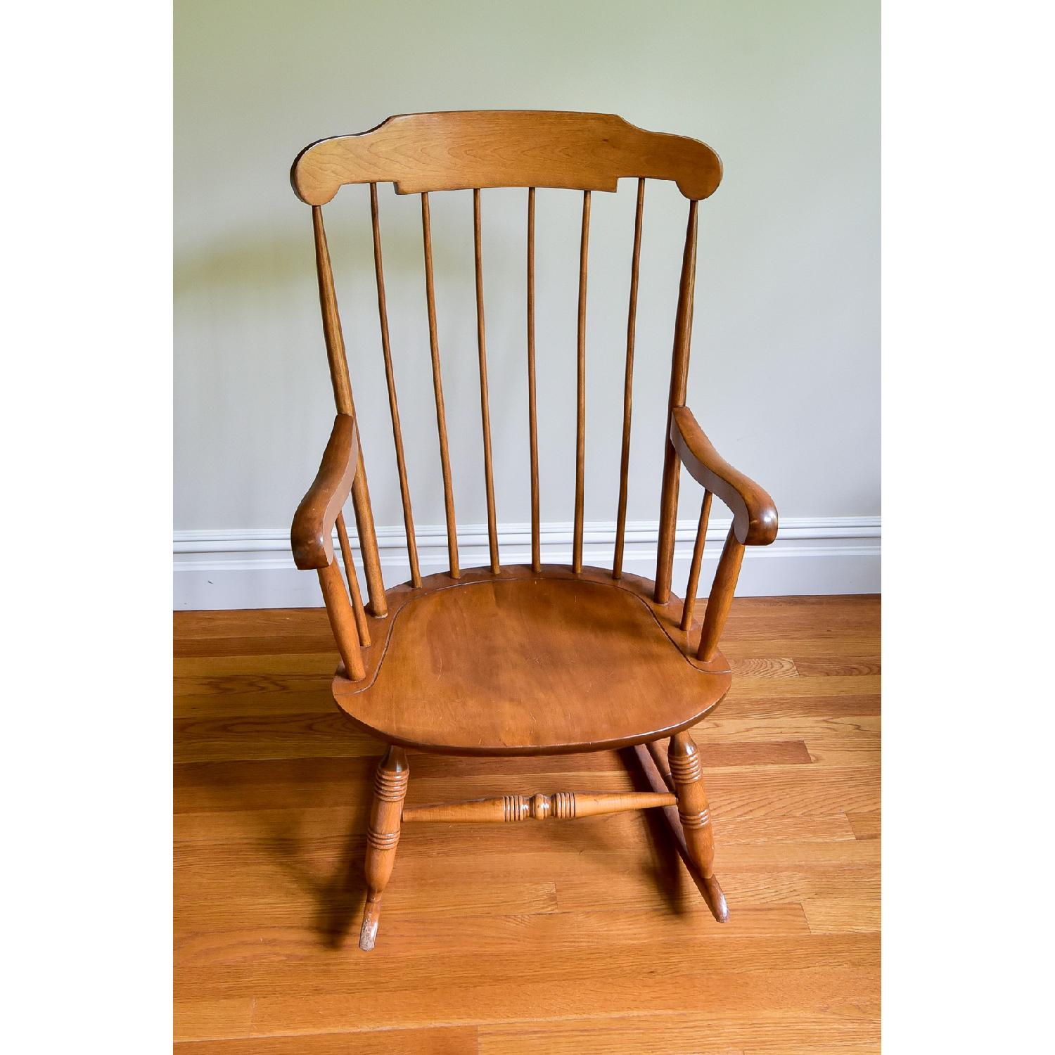Vintage Nichols & Stone Co. Boston Style Rocking Chair - image-1