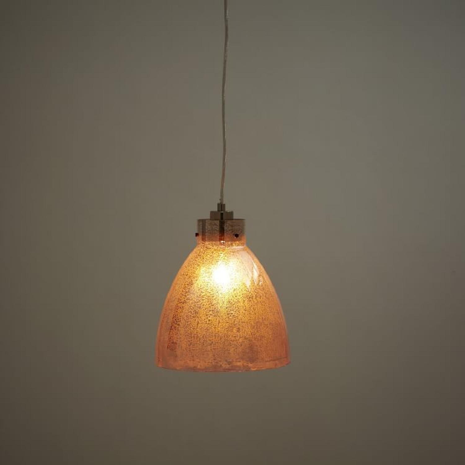 West Elm Industrial Mercury Glass Pendant - image-2