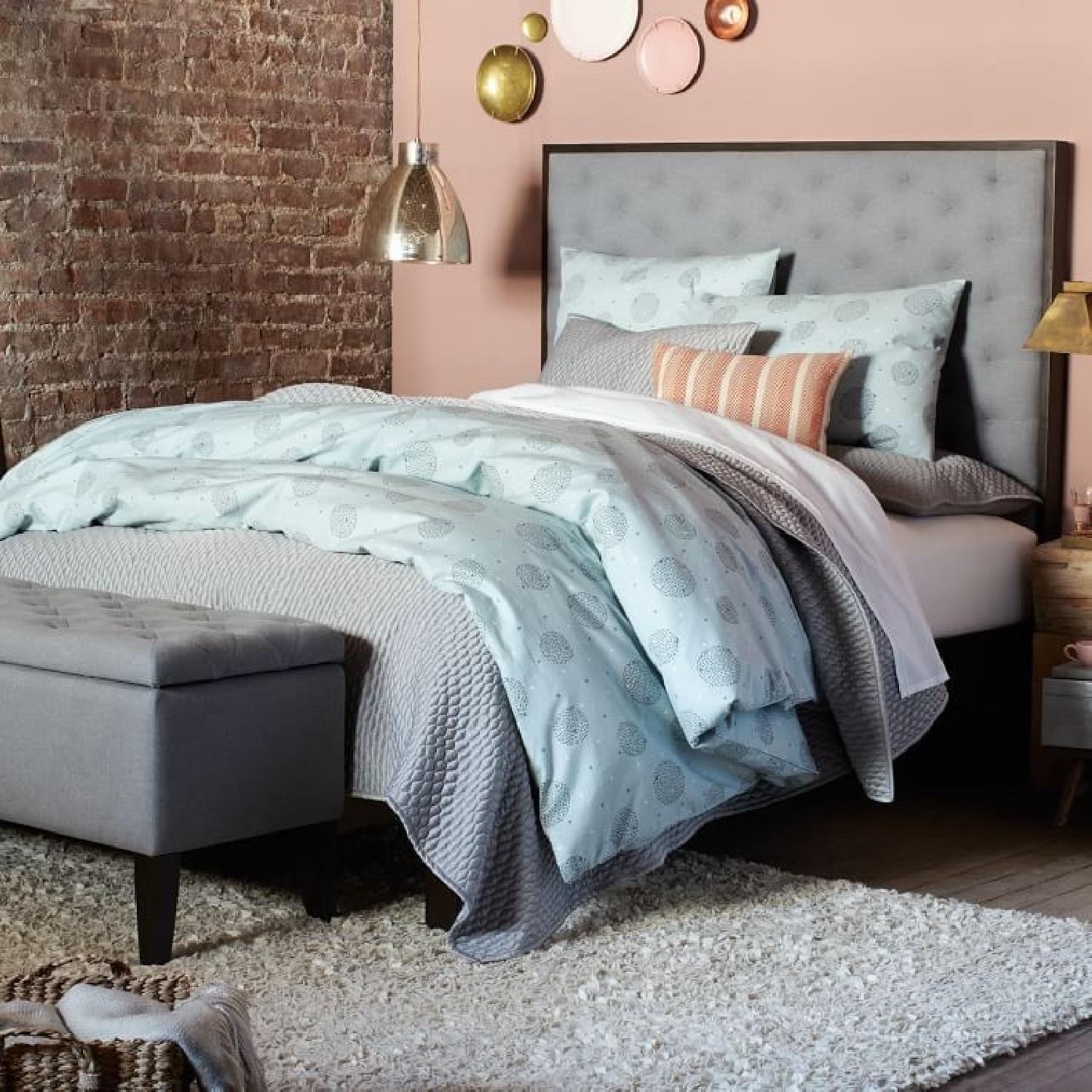 West Elm Industrial Mercury Glass Pendant - image-4