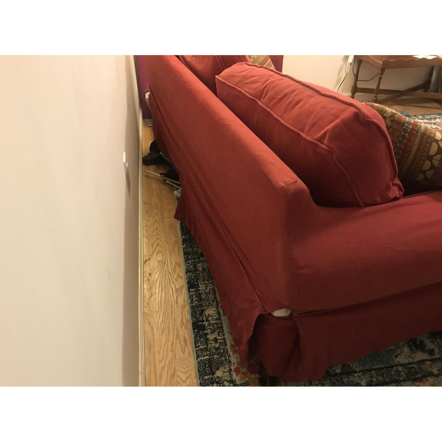 Pottery Barn PB Basic Slipcovered Sofa - image-1