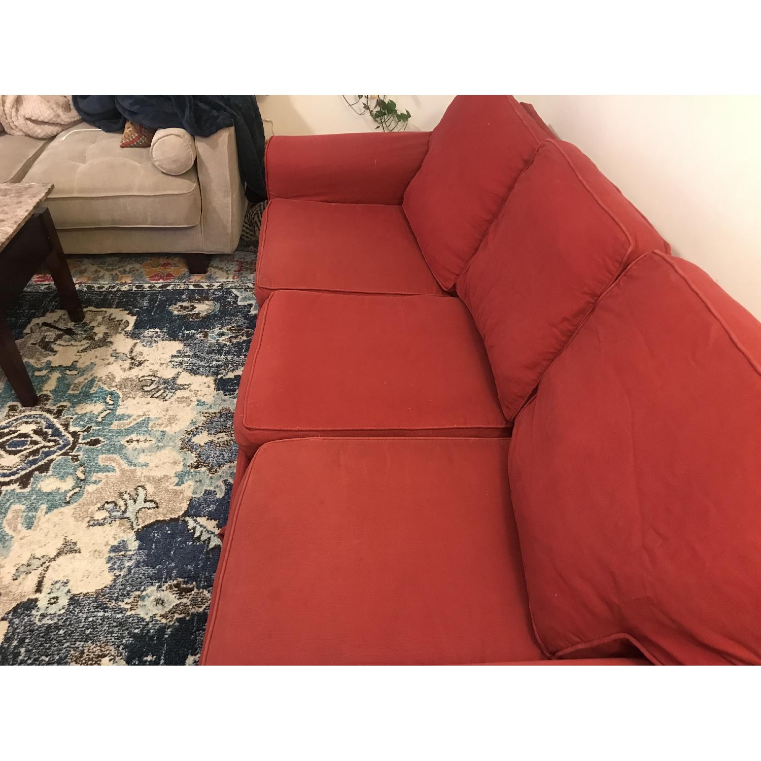 Pottery Barn PB Basic Slipcovered Sofa - image-5