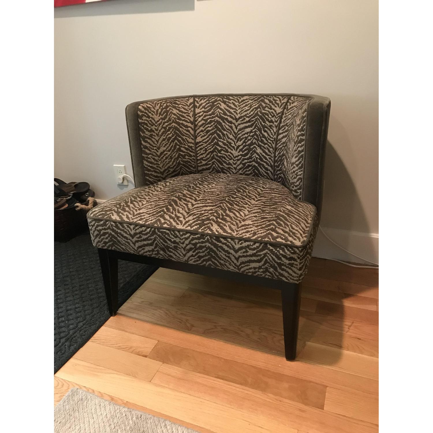 Crate & Barrel Grayson Accent Chairs - image-1