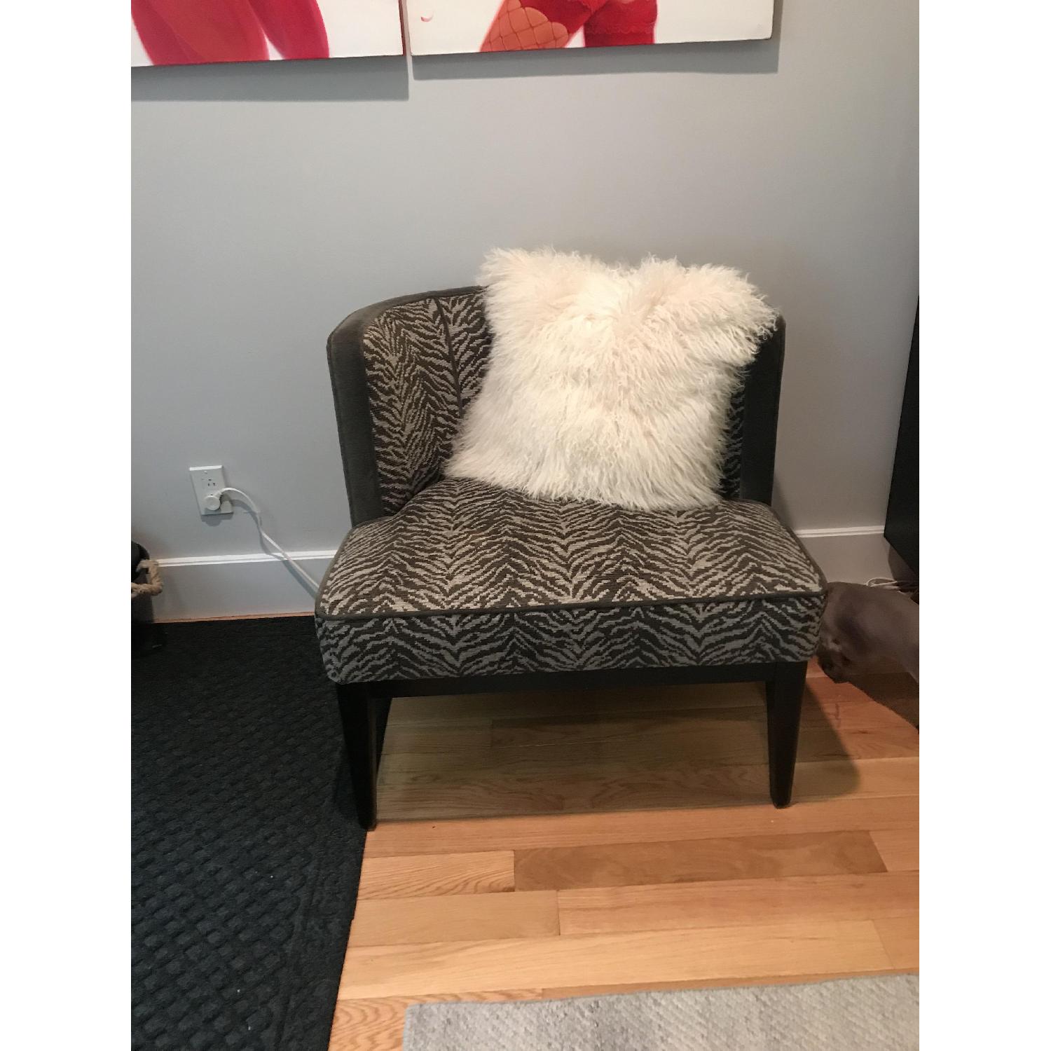 Crate & Barrel Grayson Accent Chairs - image-2