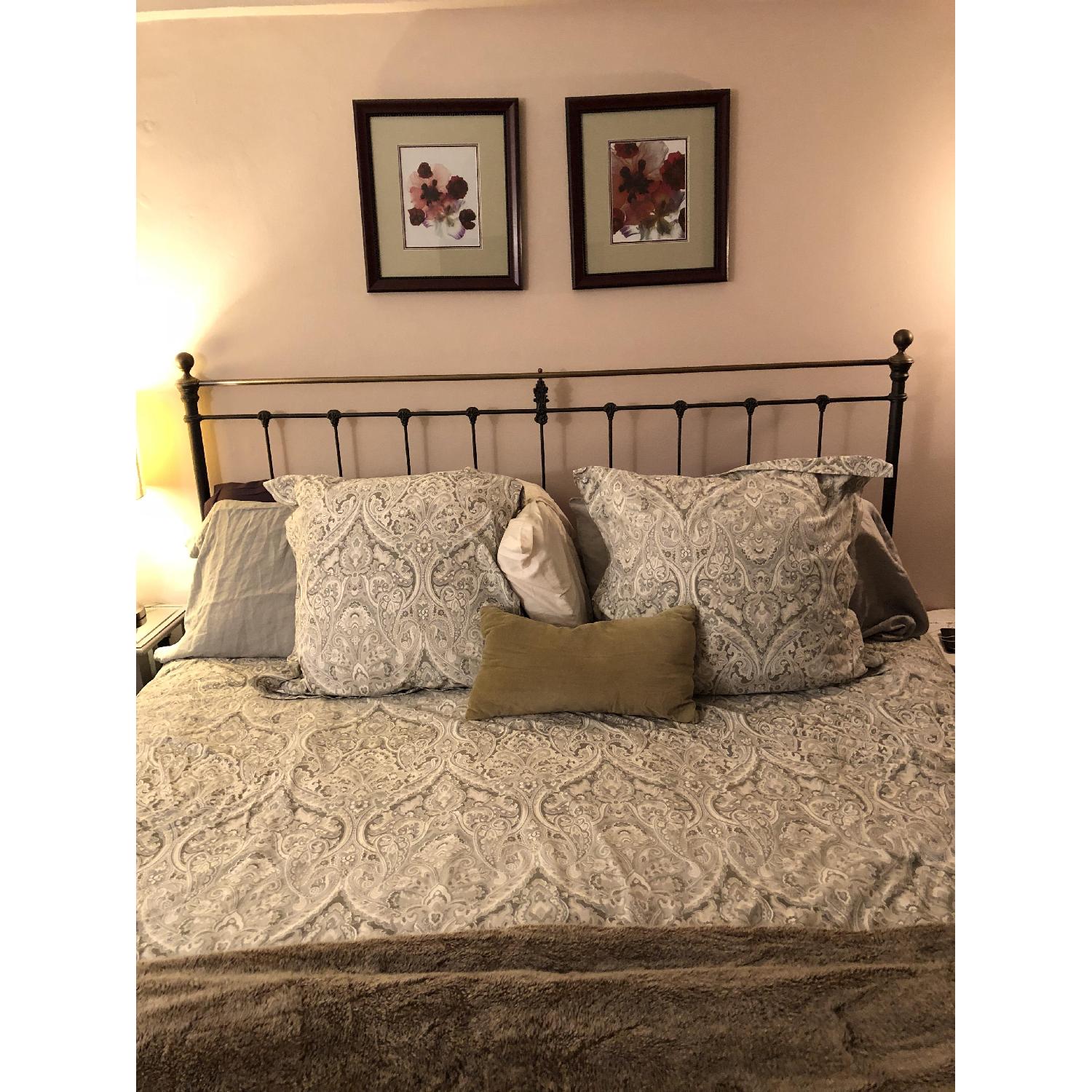 Charles P Rogers Brass Newfield King Sized Bed - image-2
