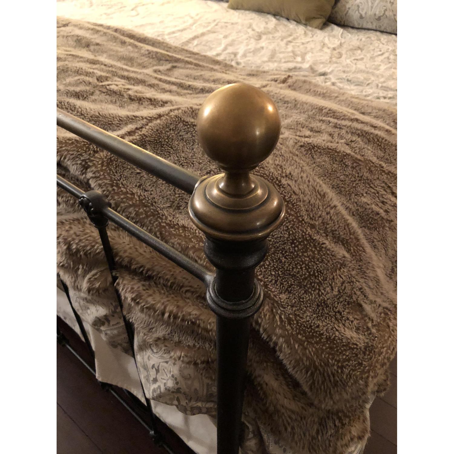 Charles P Rogers Brass Newfield King Sized Bed - image-3