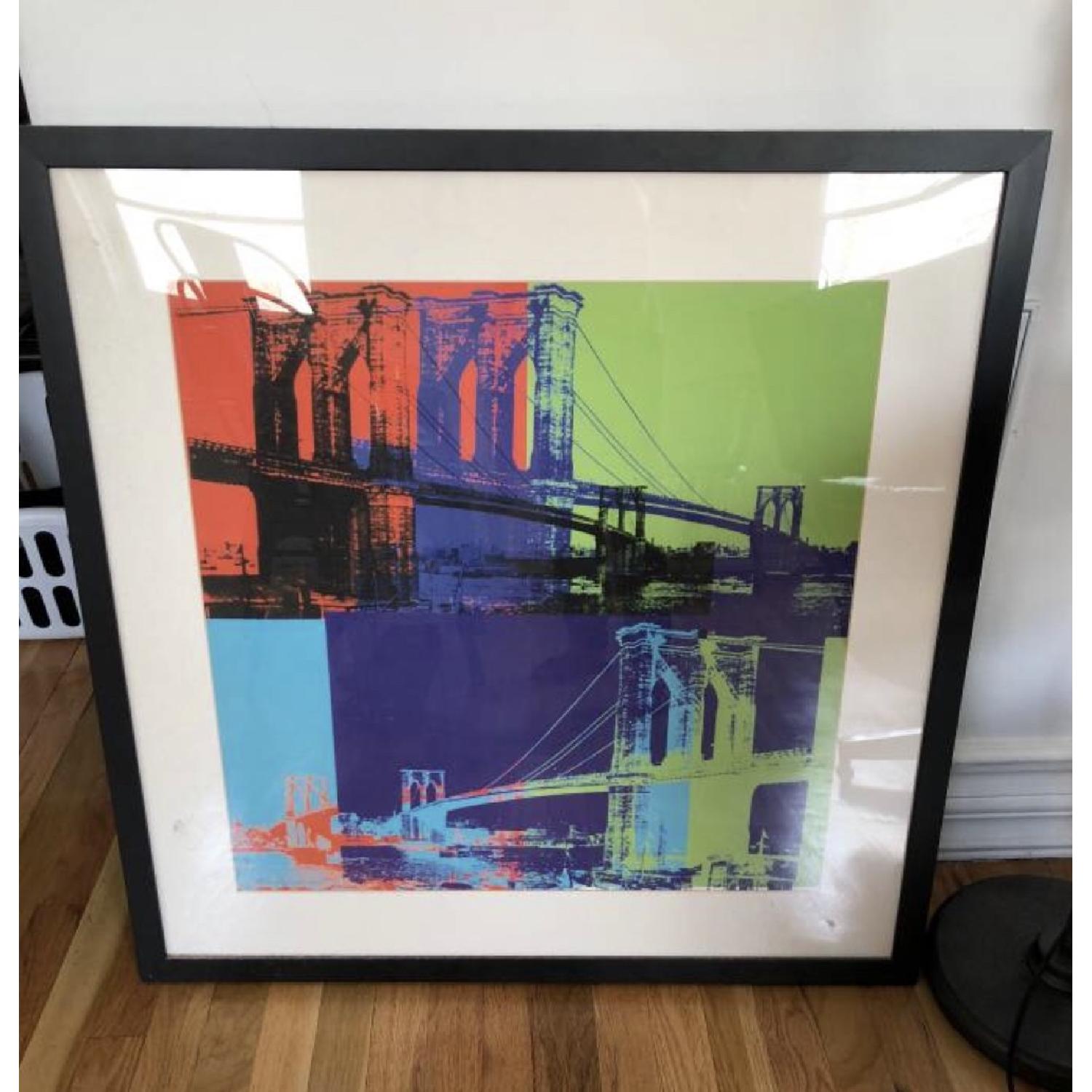 Andy Warhol Brooklyn Bridge Print - image-1