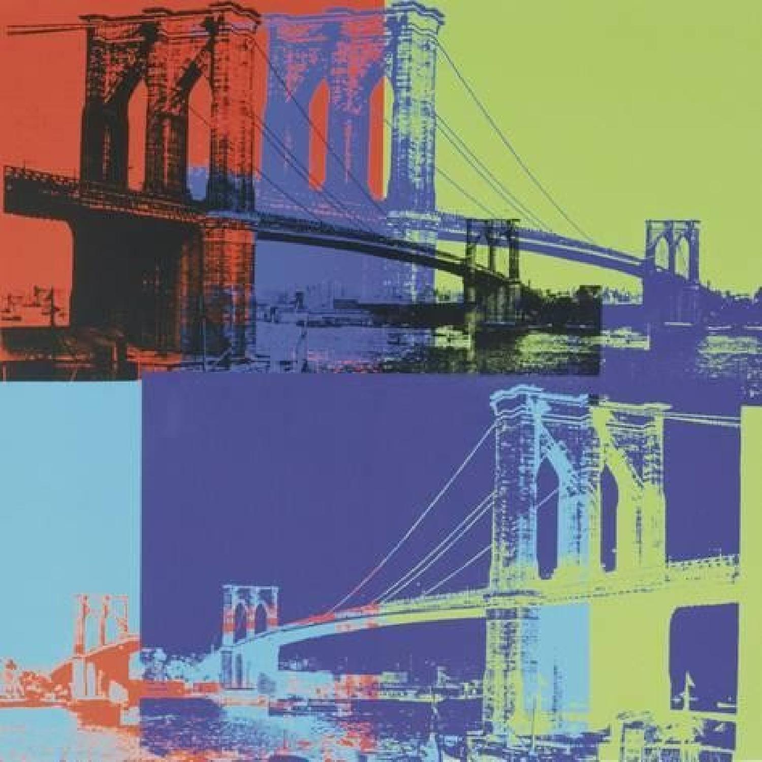 Andy Warhol Brooklyn Bridge Print - image-2